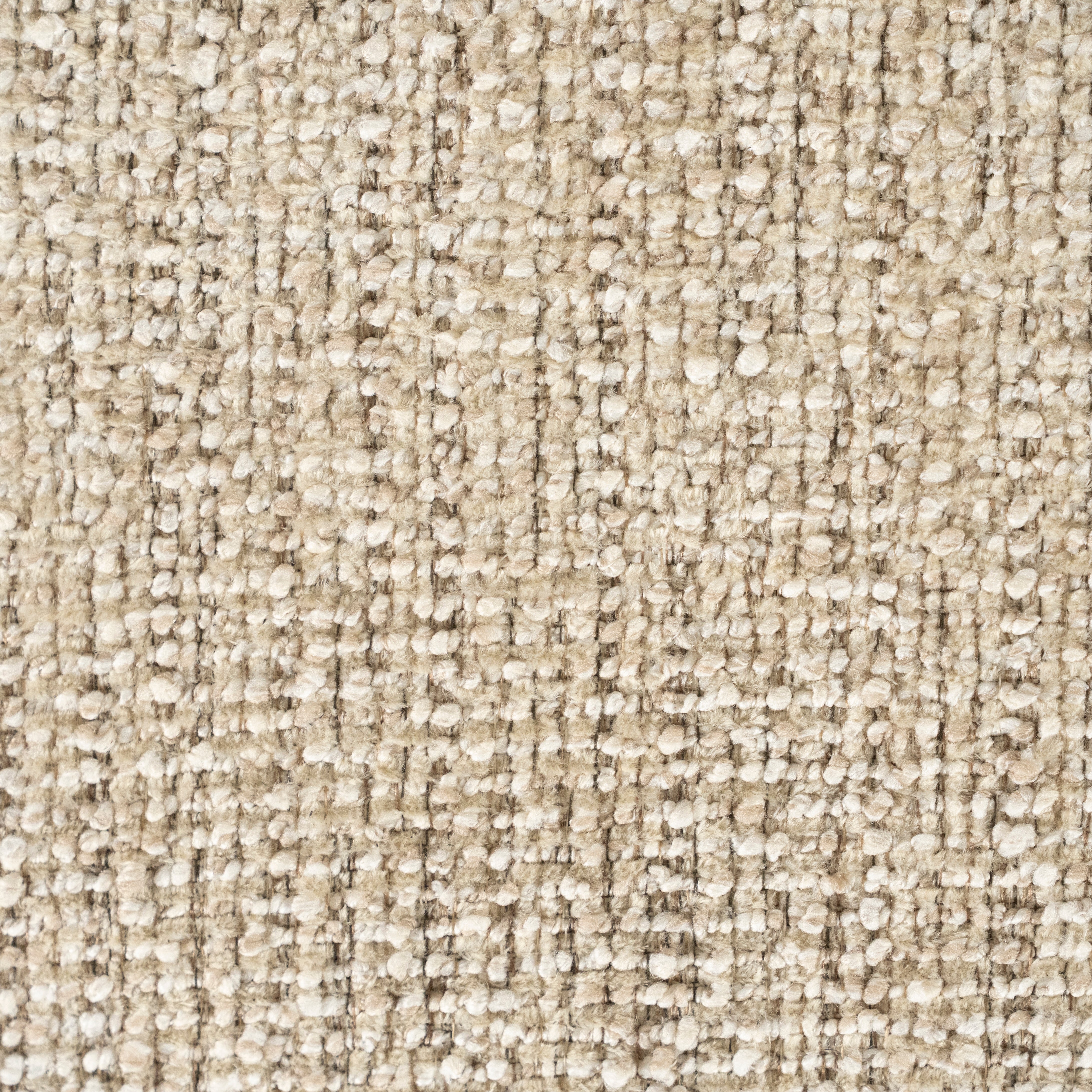 Draaistoel ALISSA beige met donkerbruine basis