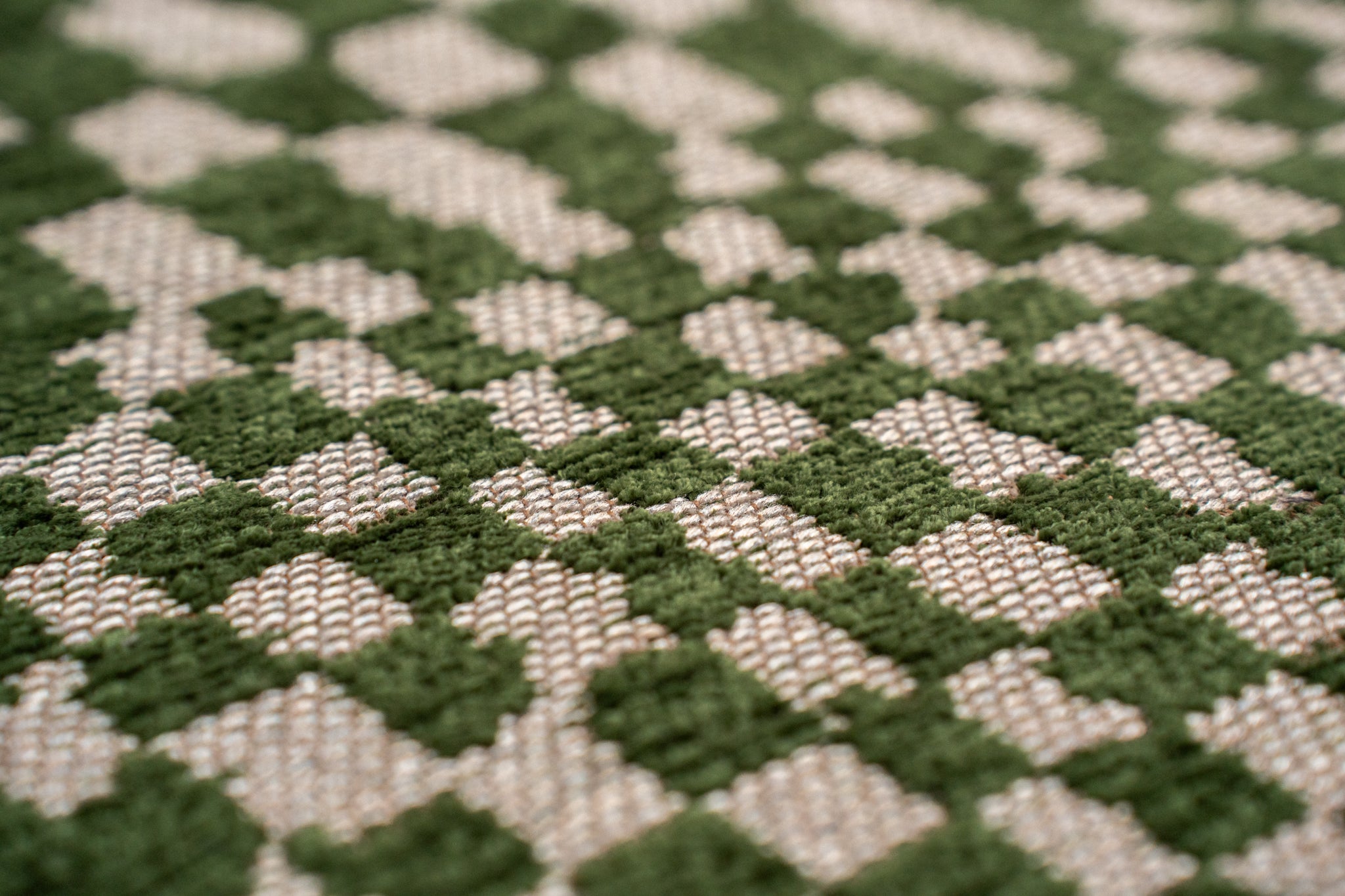 Vloerkleed BERBER OASIS groen-beige