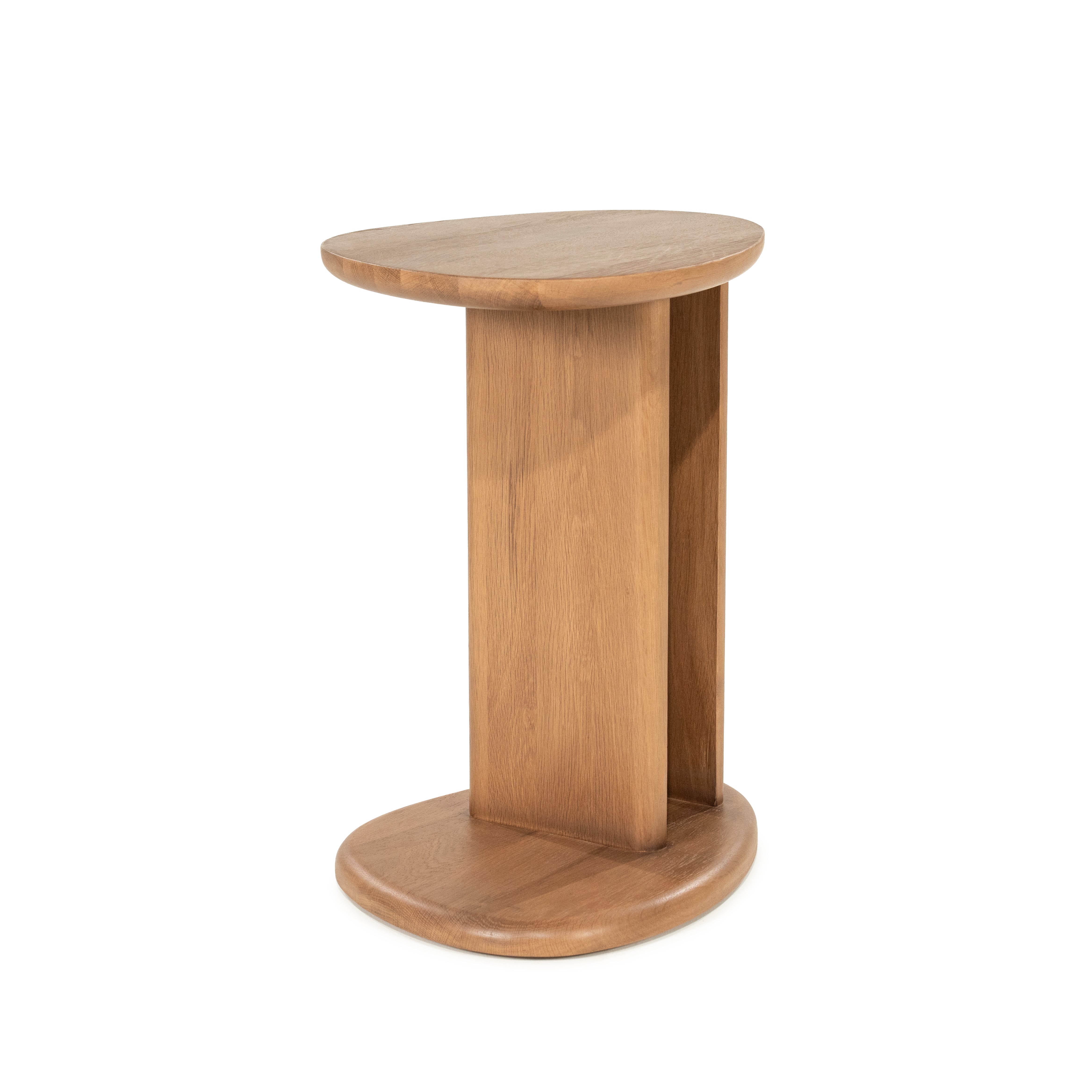 LORI Side Table Dark Oak Wood