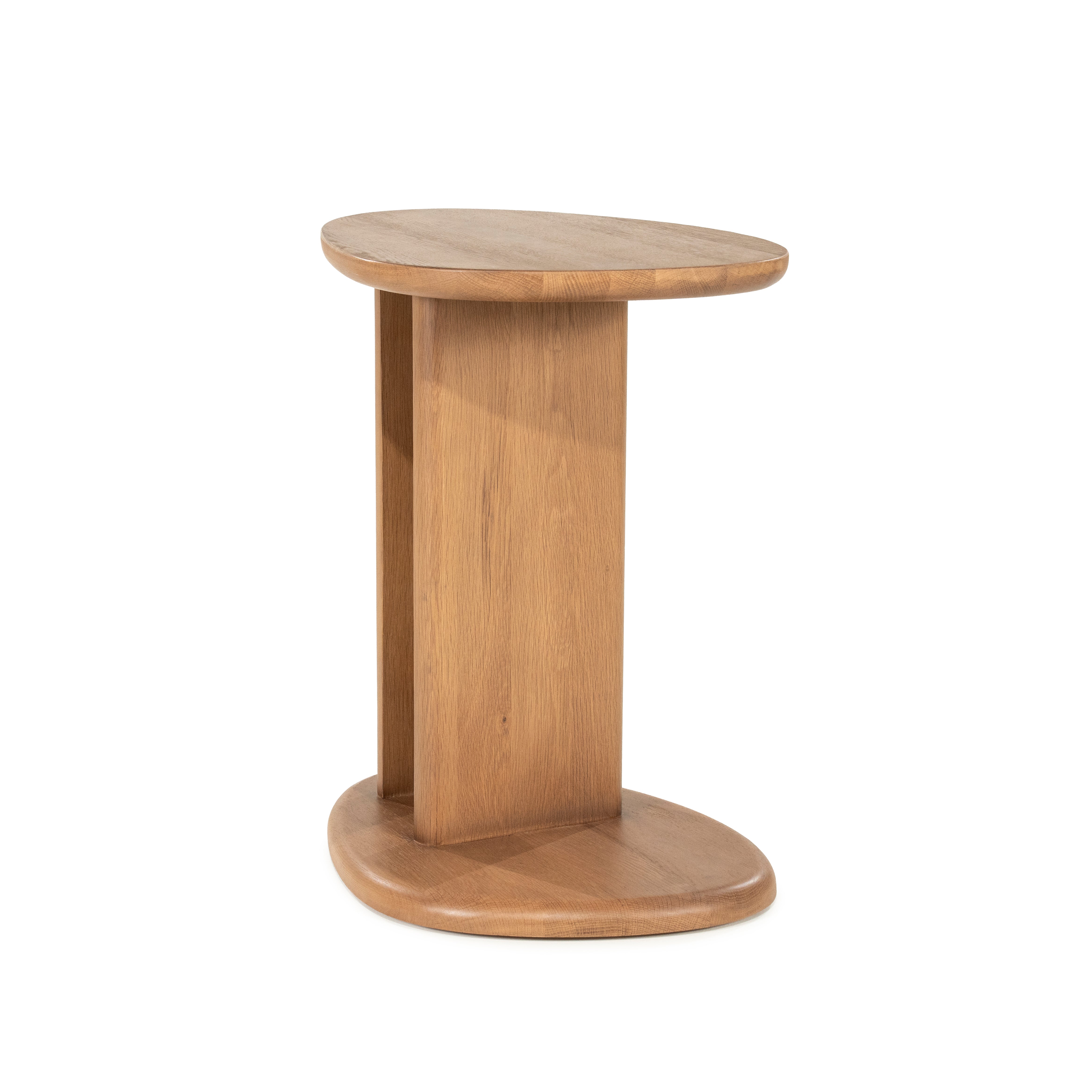 LORI Side Table Dark Oak Wood