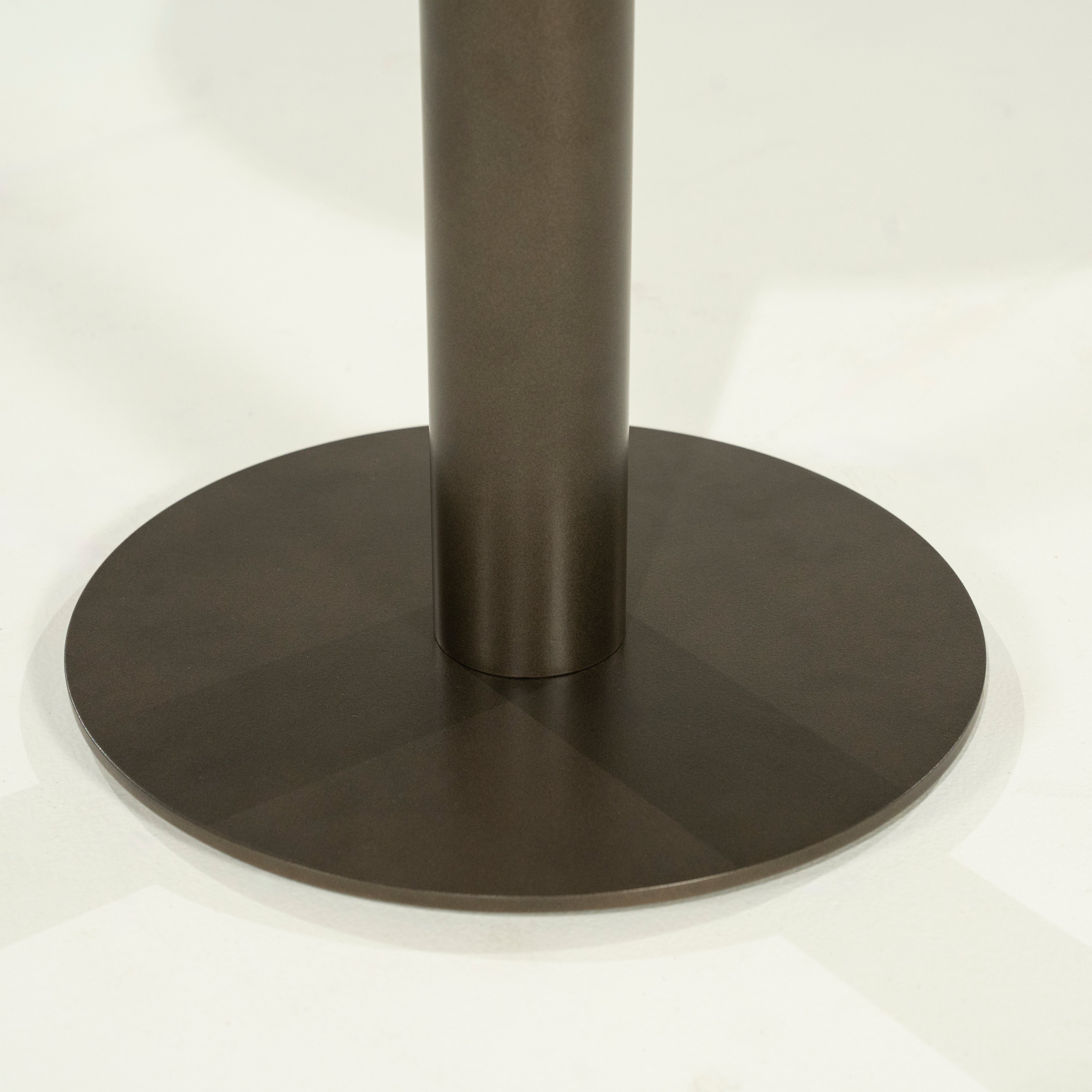 ESILA side table mango wood with metal base