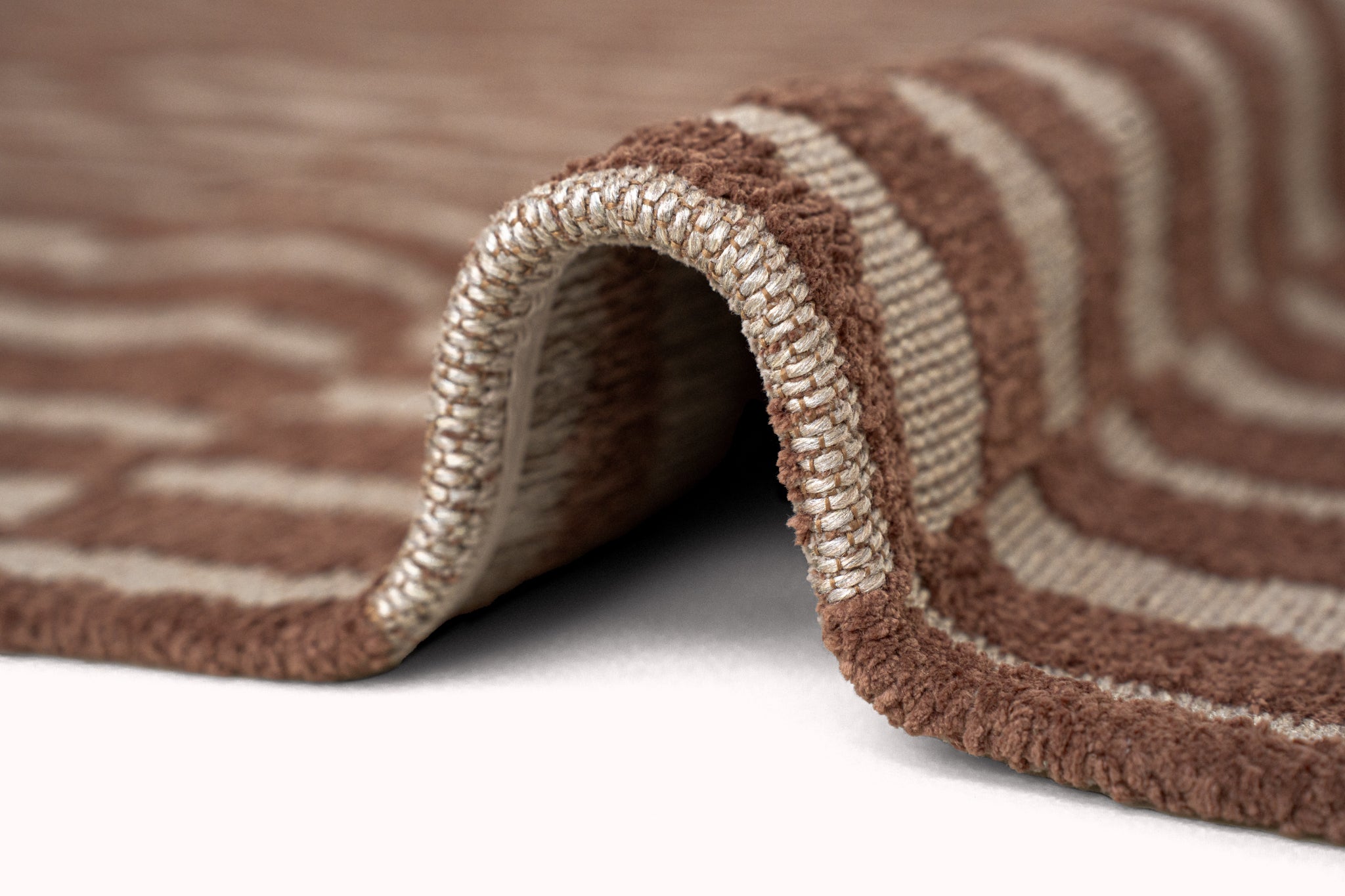 Vloerkleed BERBER KSAR bruin-beige