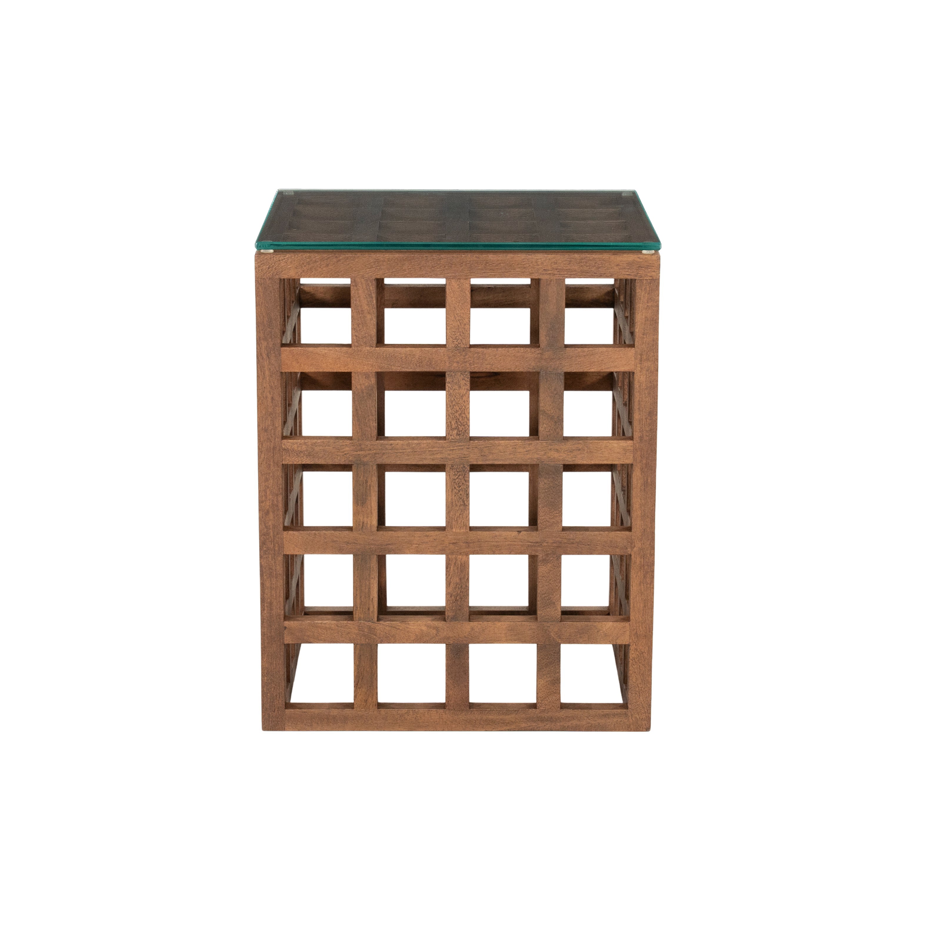 Bijzettafel HERAS van mango-hout