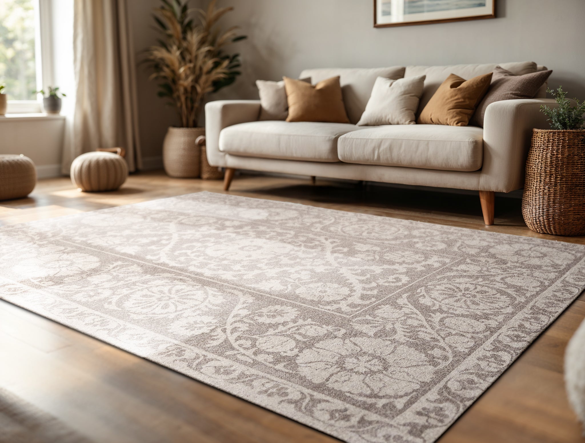 Teppich SUZANI BOREE beige