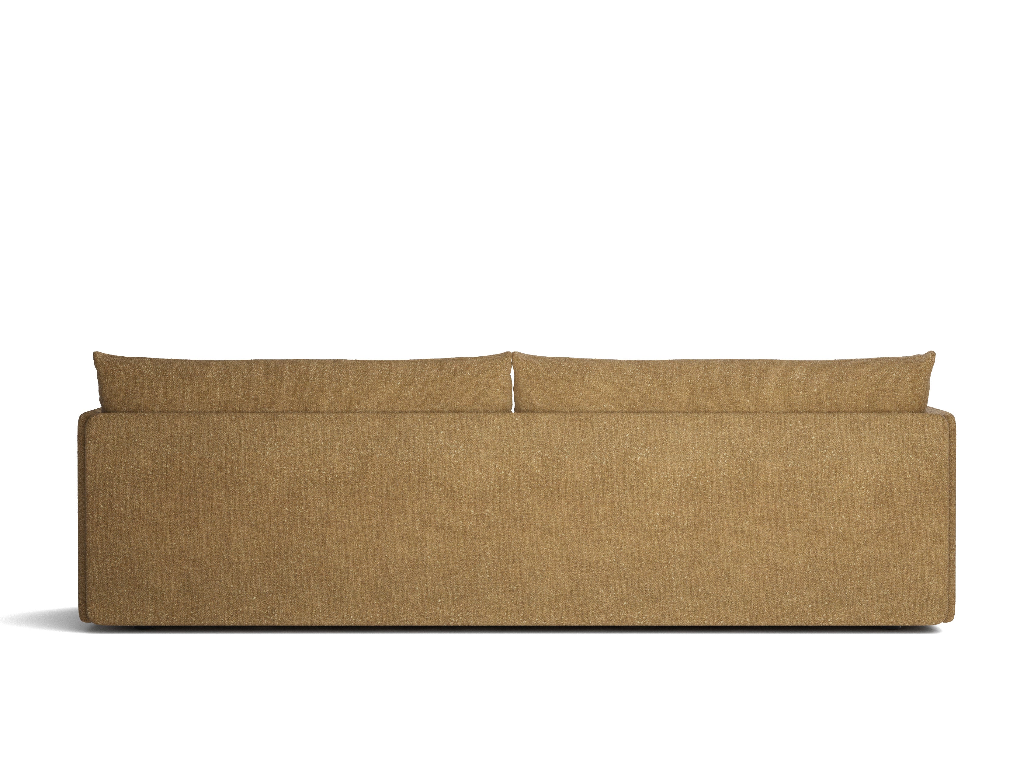 3-seater OFFSET mustard sofa