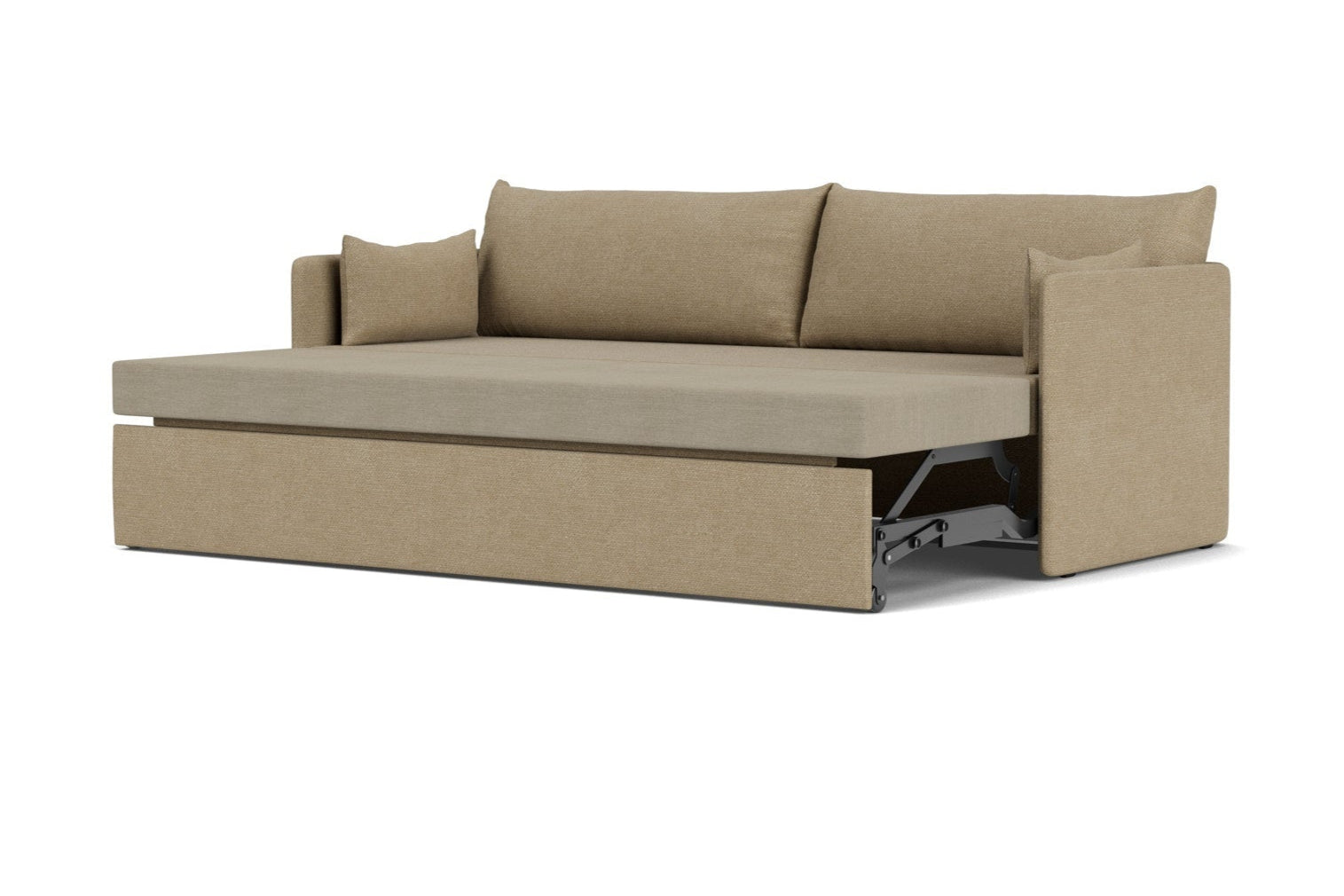 Sofa mit Schlaffunktion 3-sitzig 0FFSET beige