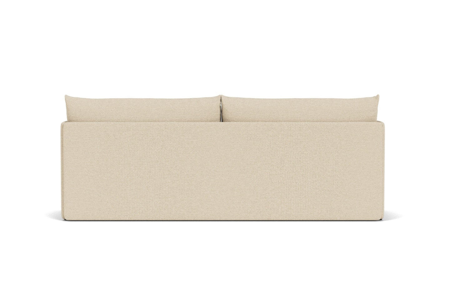 Sofa met slaapfunctie 3-zits OFFSET lichtbeige