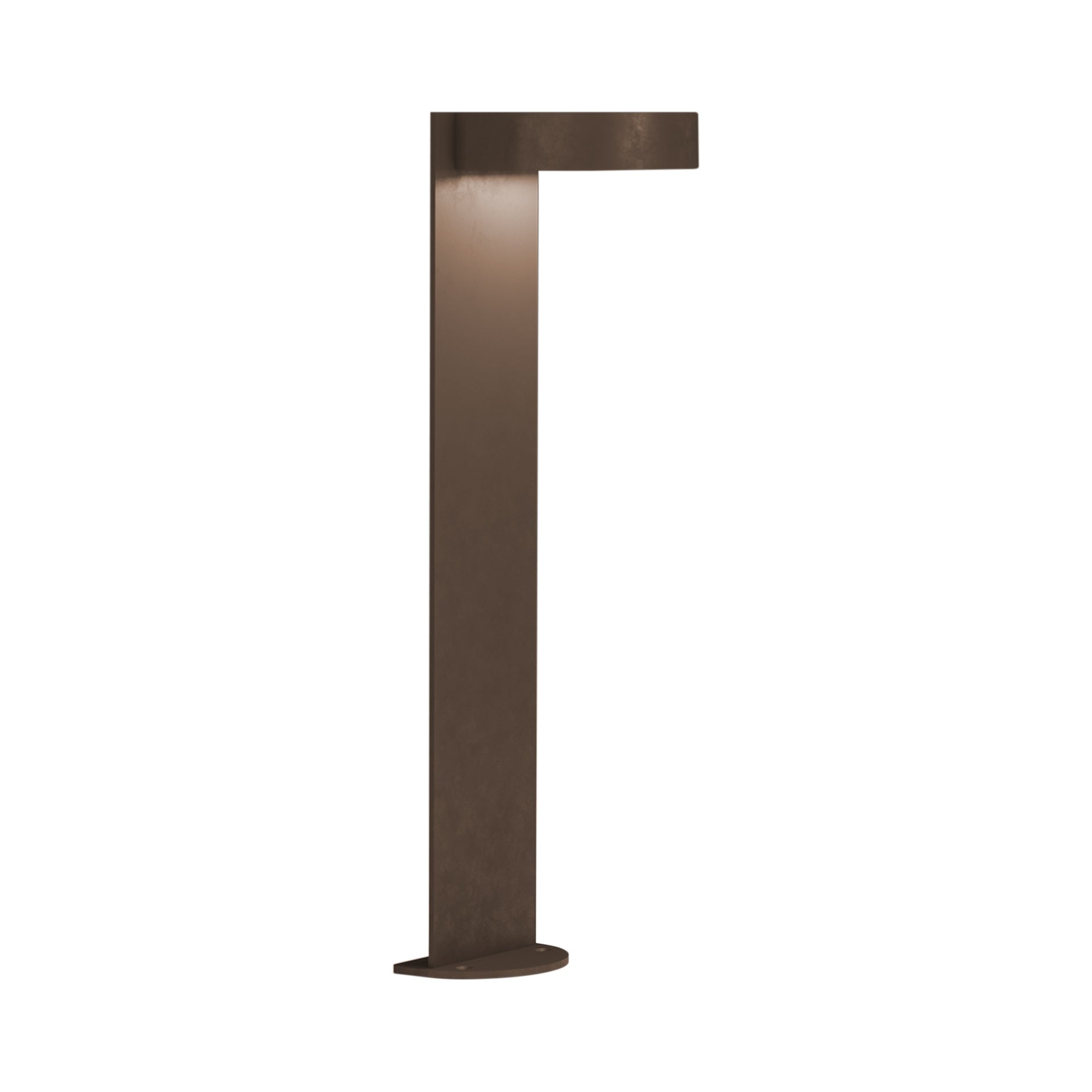 Buiten vloerlamp BRIM bruin