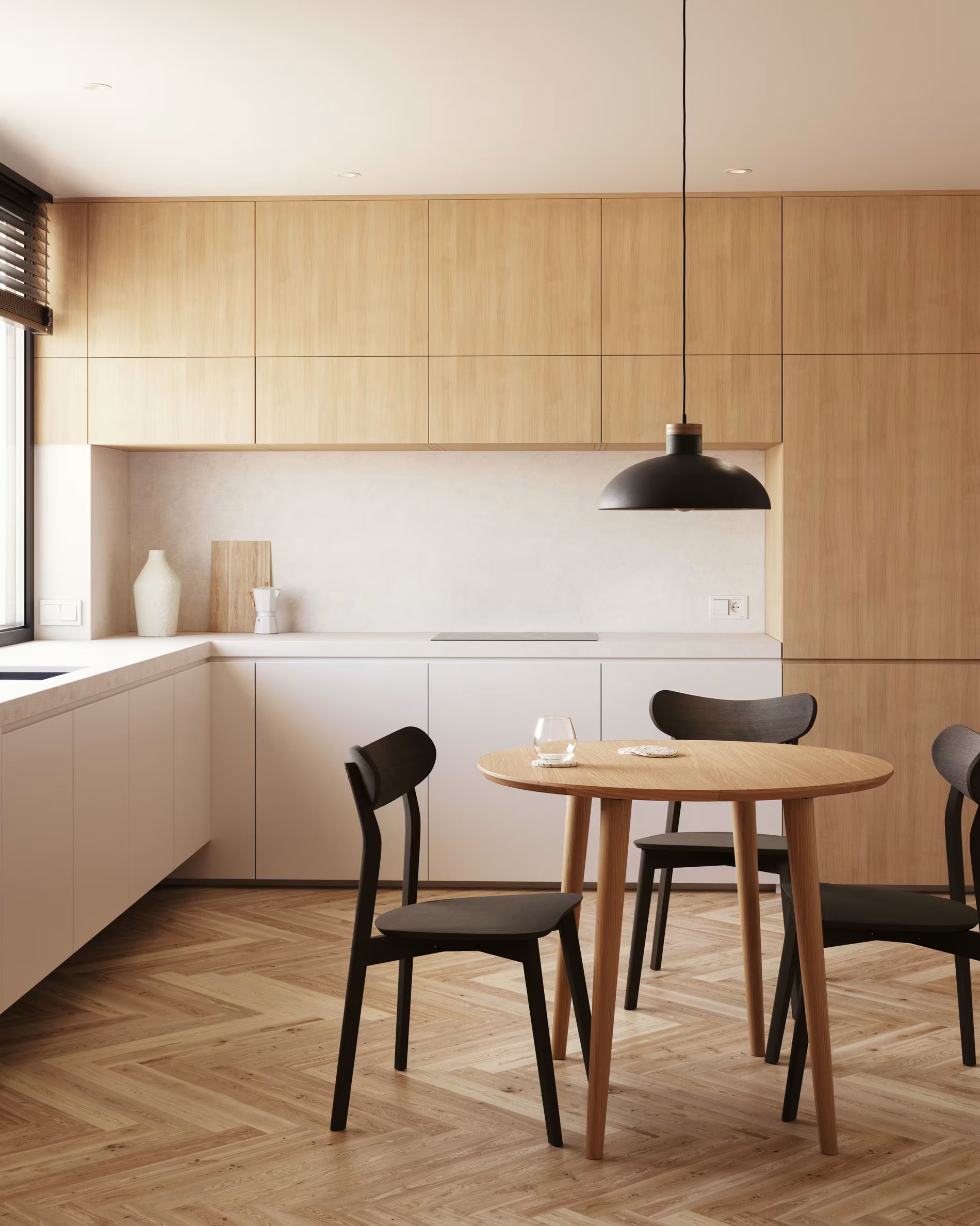 Ovale uitschuifbare tafel OQUI eikenfineer