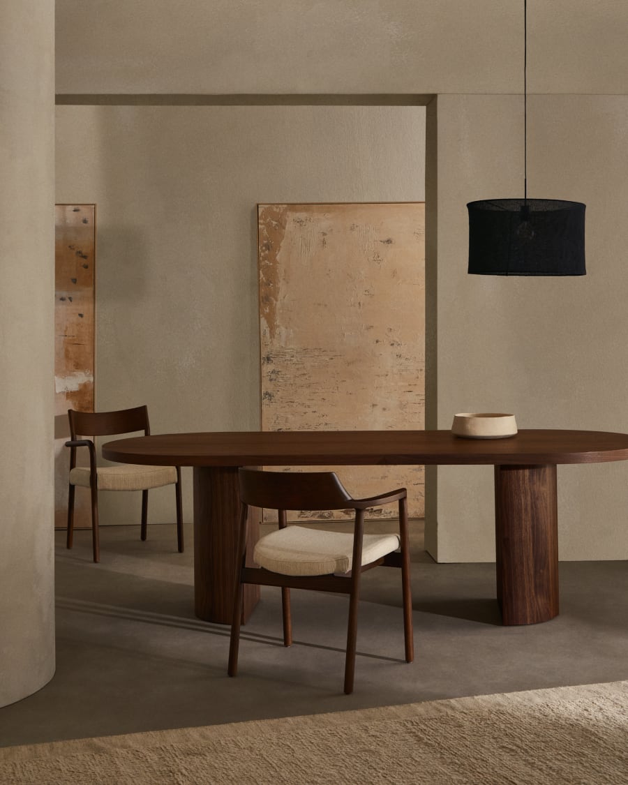 Lampenschirm der hängenden Lampe Mariela Czarny Liniana