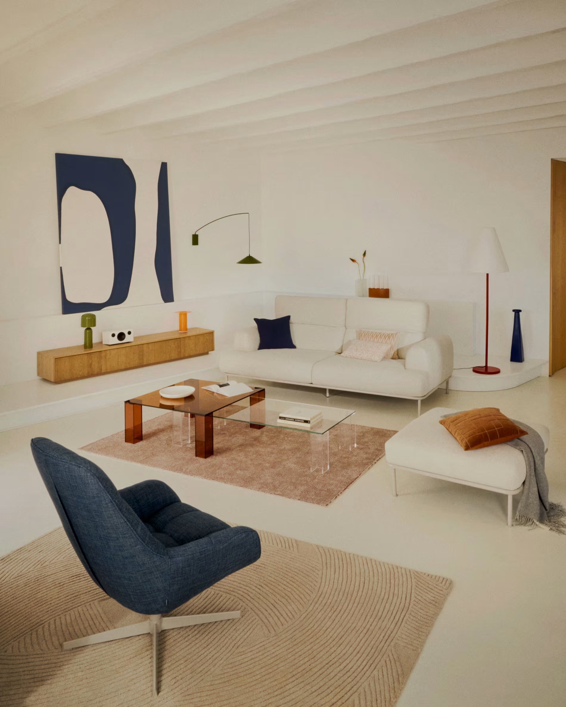 HELVINE eikenhouten TV-kast