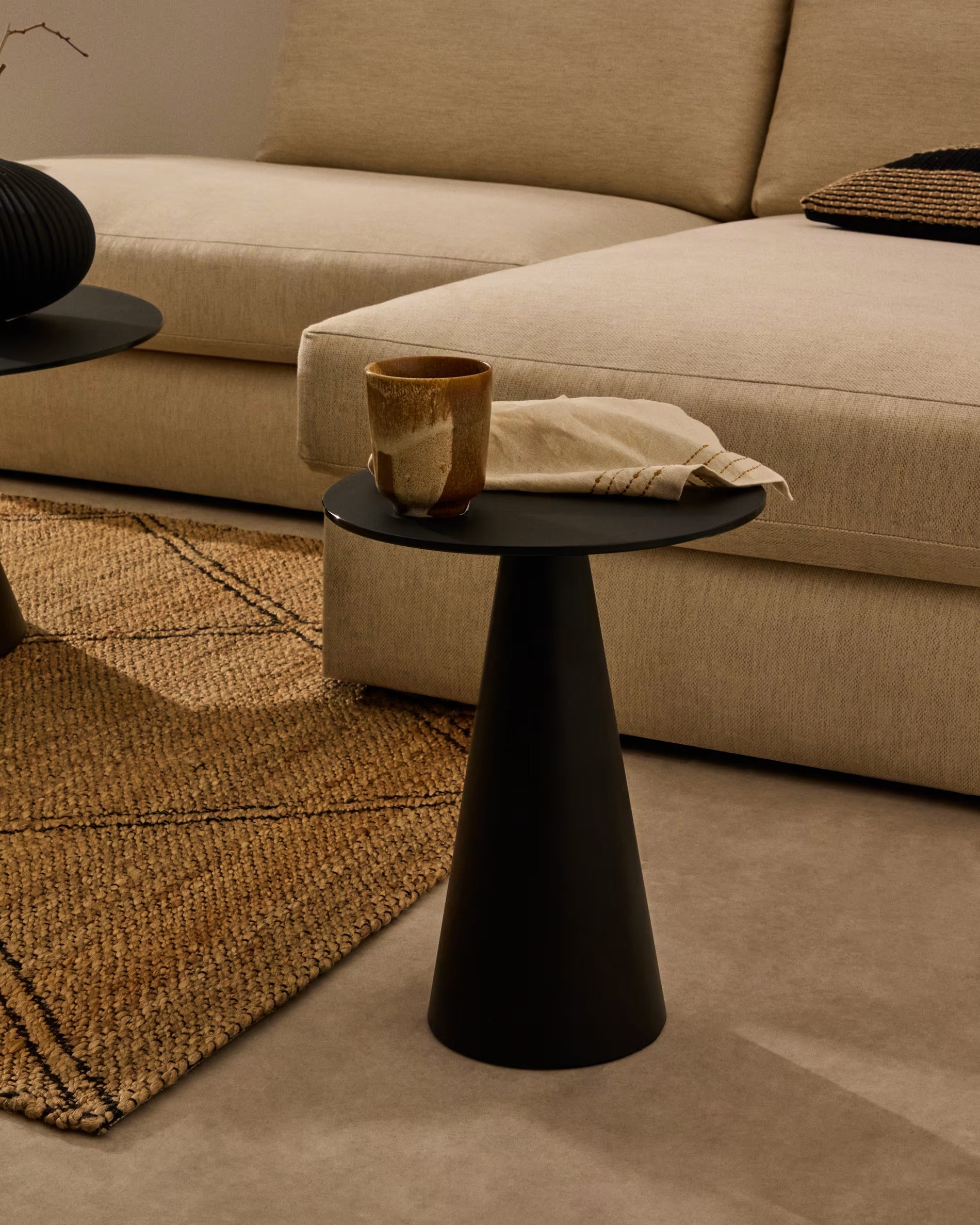 Zijtafel WILSHIRE zwart