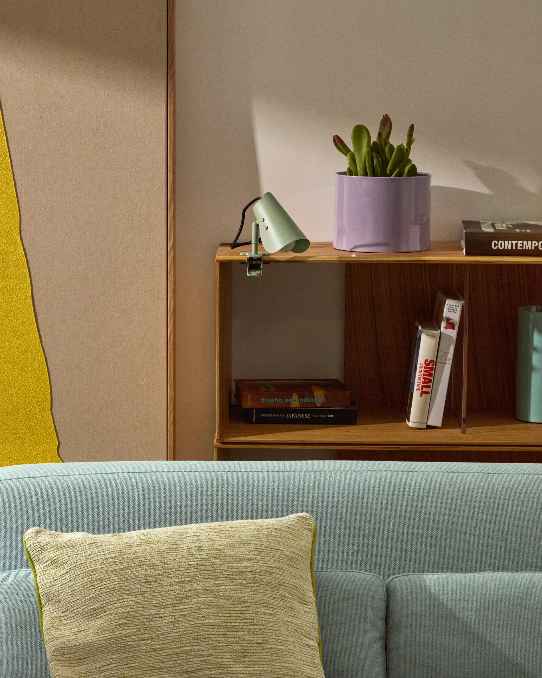 Bureau lamp met klem JULA groen