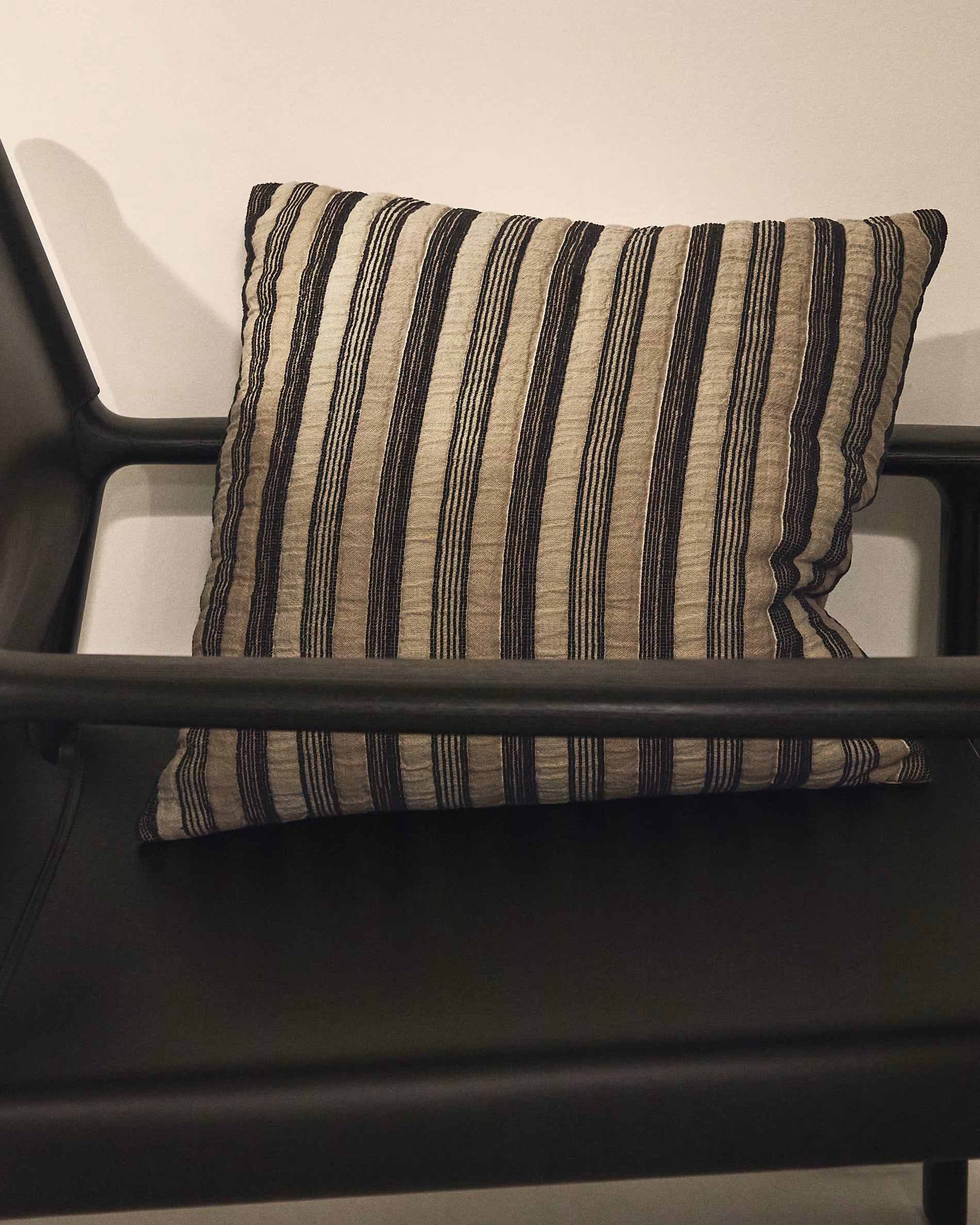 ISENA Cushion Cover Beige with Gray