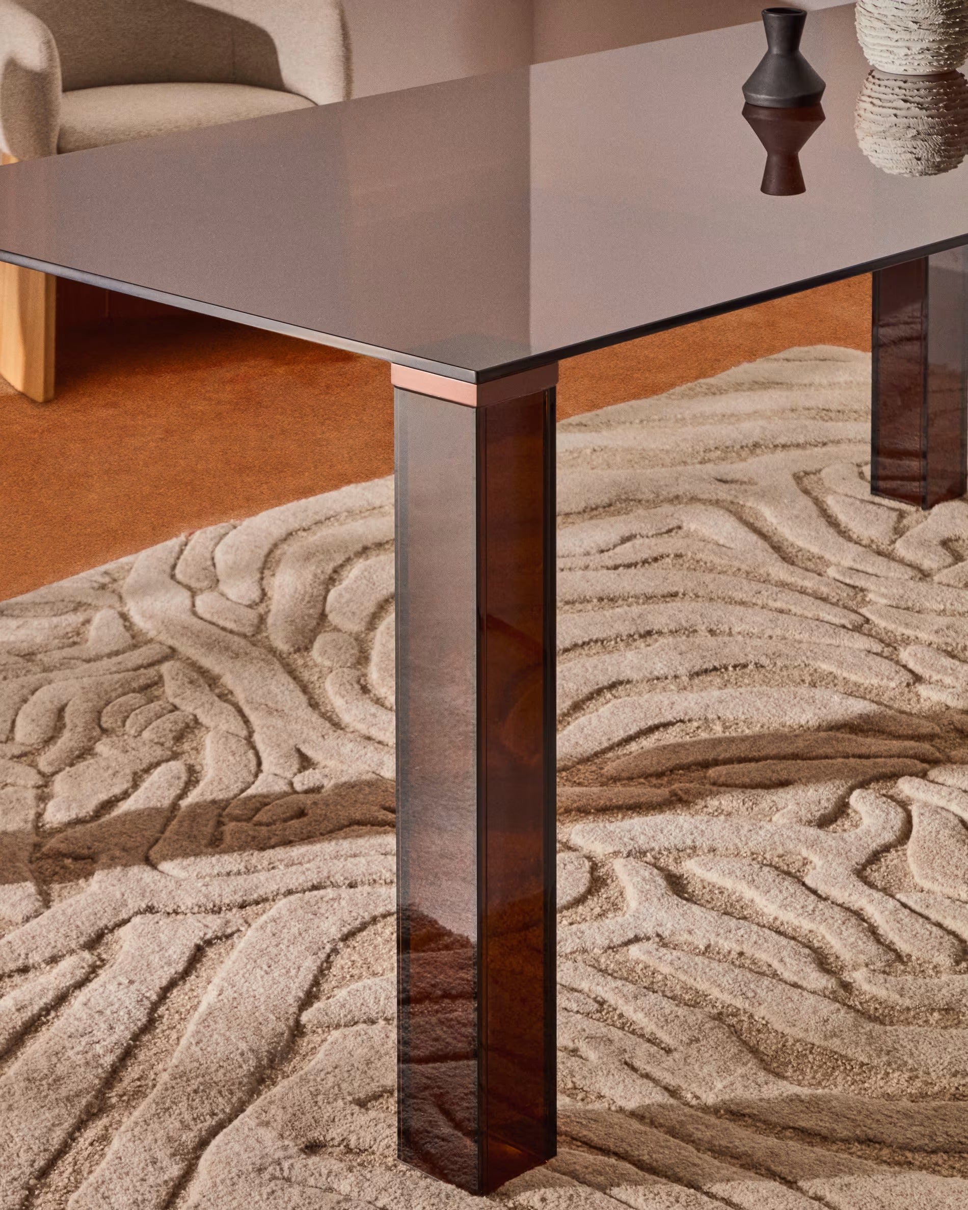 Tafel ADULARIA bruin gehard glas