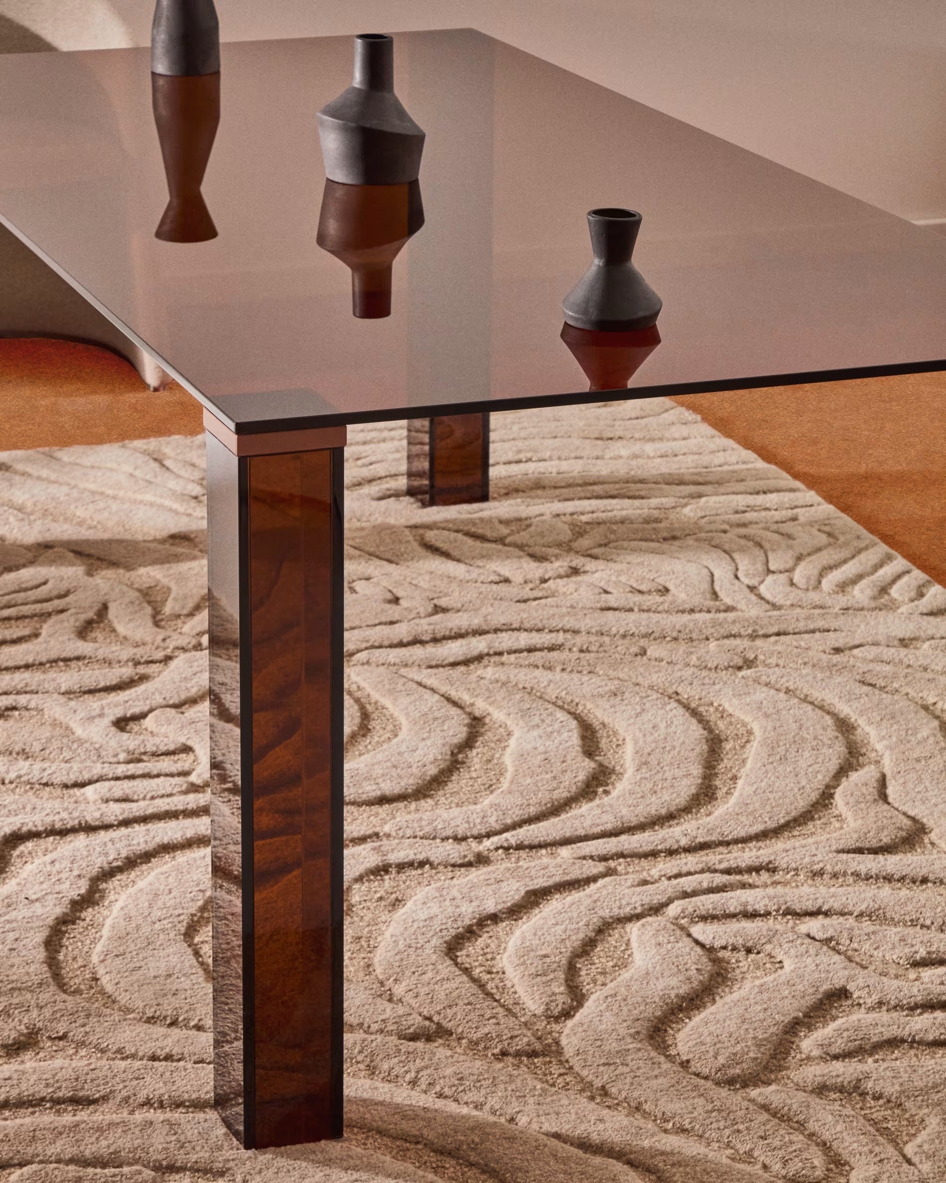 Tafel ADULARIA bruin gehard glas