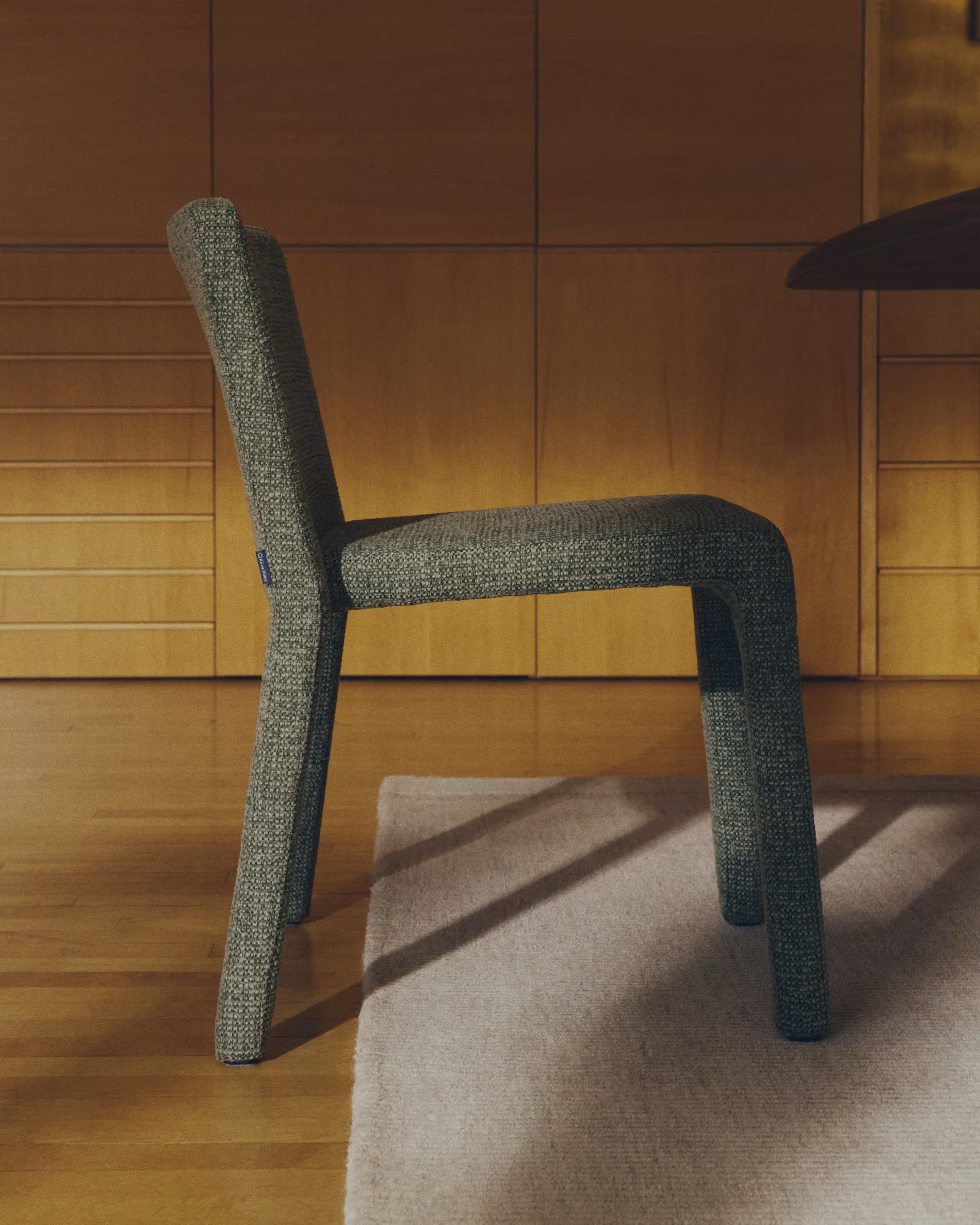 Stuhl LORIA grün Chenille