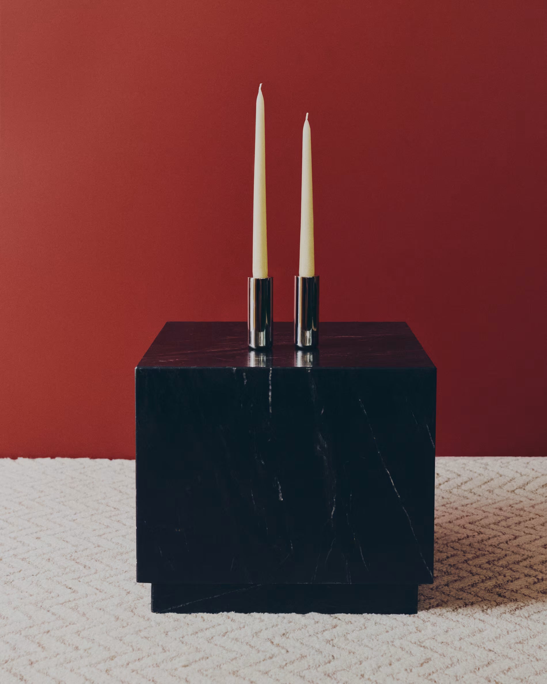 Zijtafel SOREIN zwart marmer