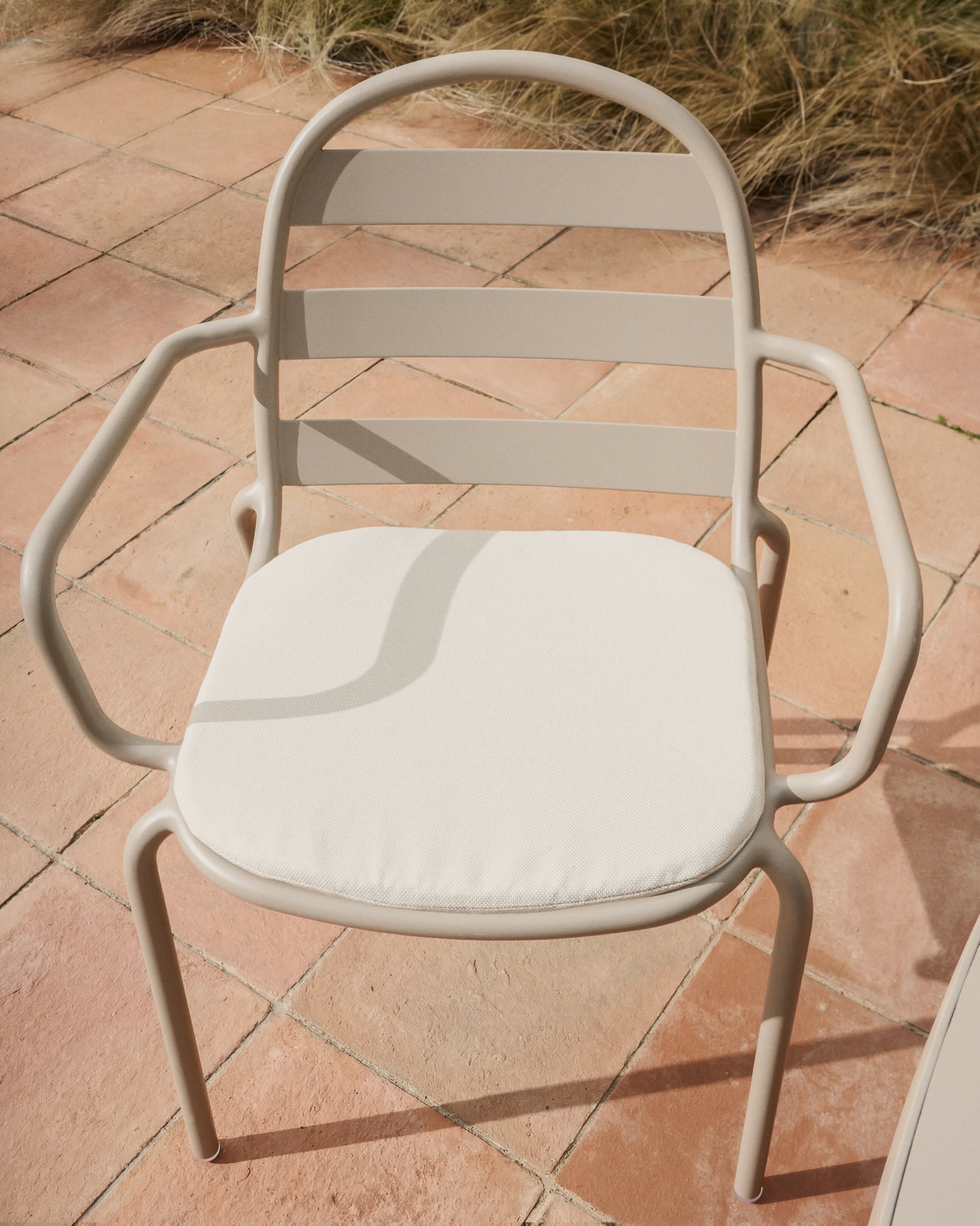 Tuinstoel JONCOLS taupe