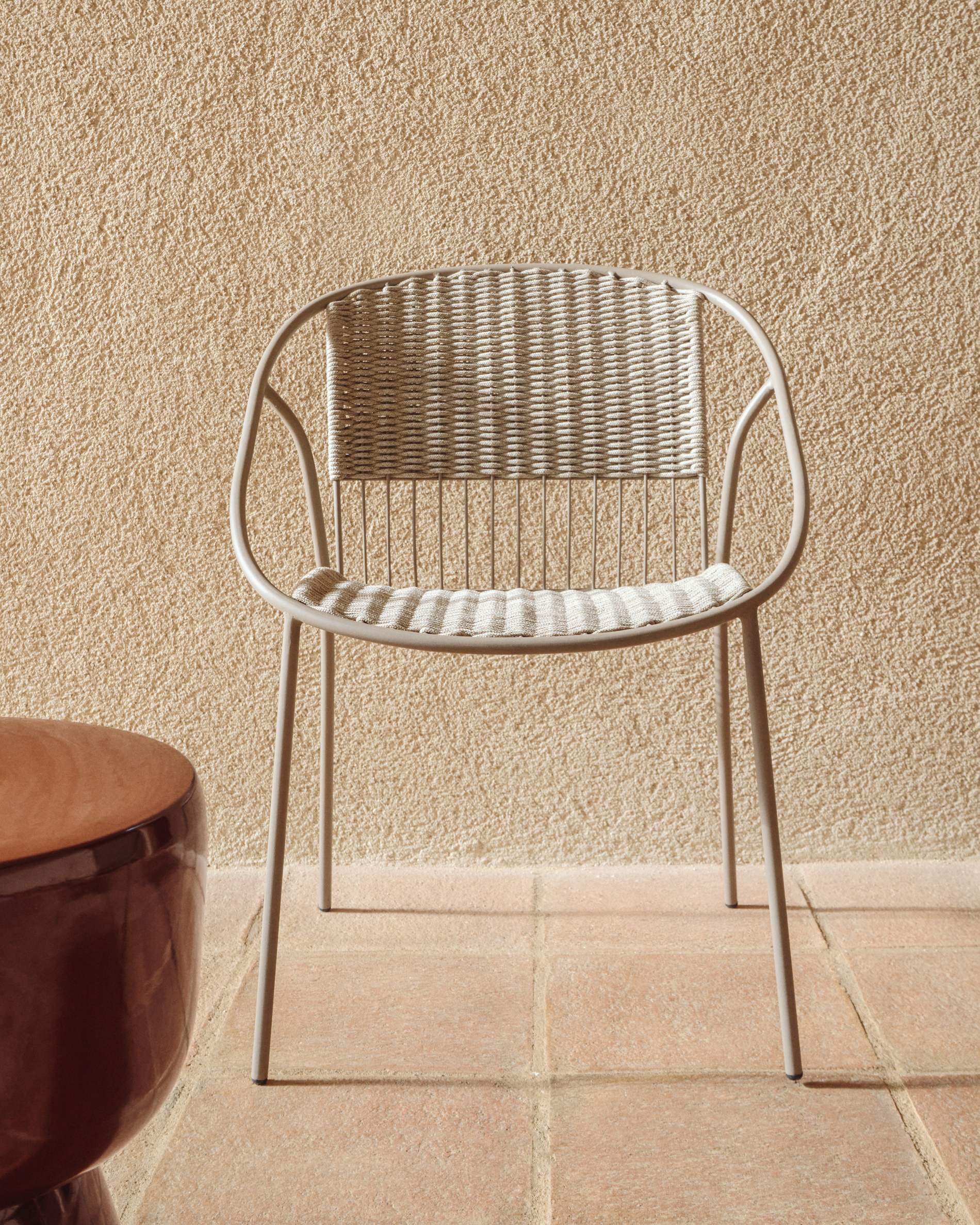 Gartenstuhl ATRANI taupe