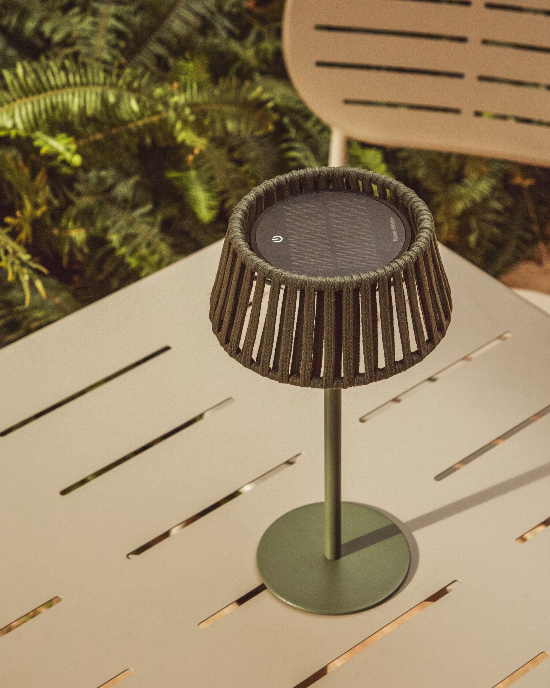Solar-Gartenlampe ALDET grün