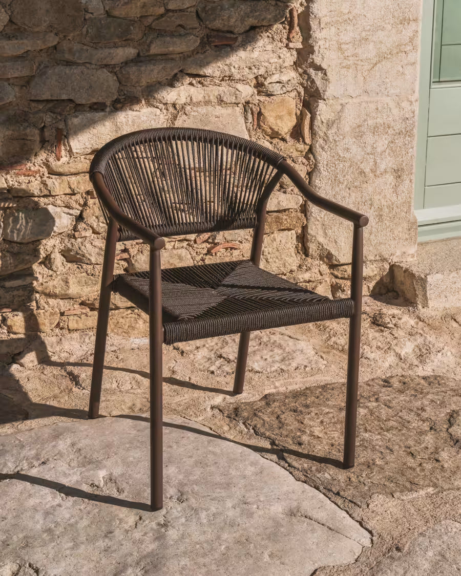 LIVADIA garden chair brown