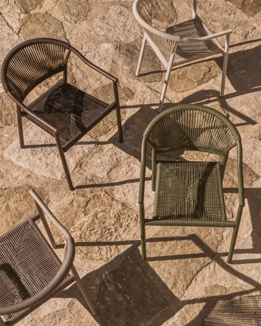 LIVADIA garden chair brown