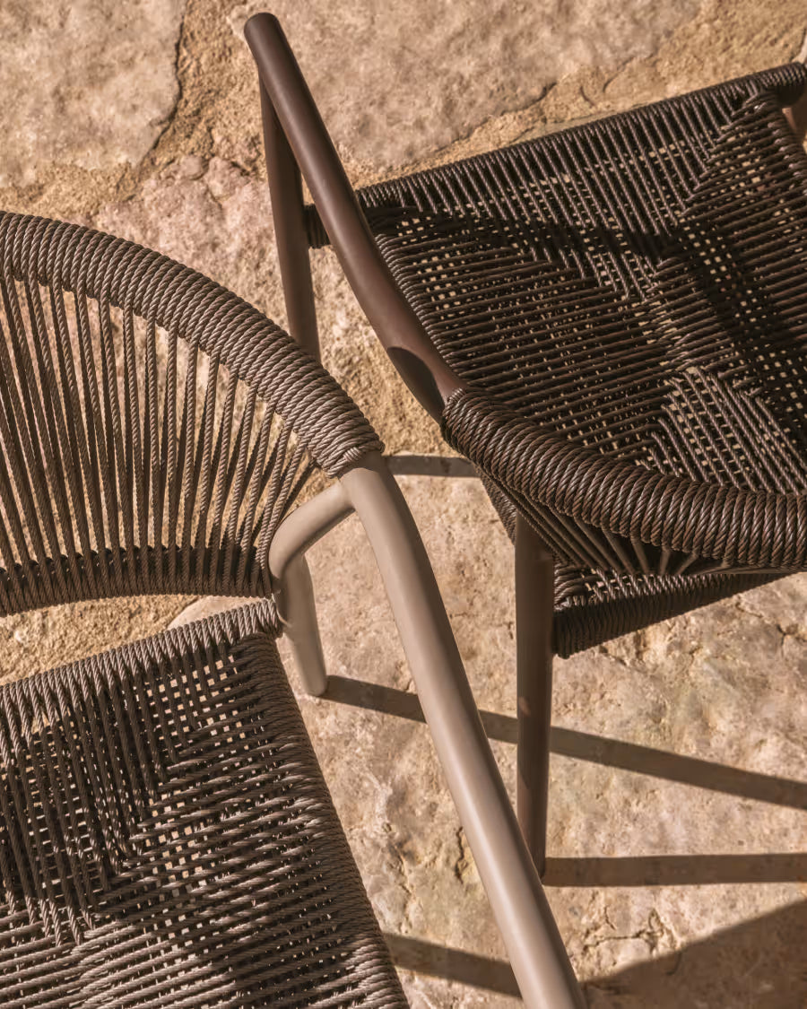 LIVADIA garden chair brown