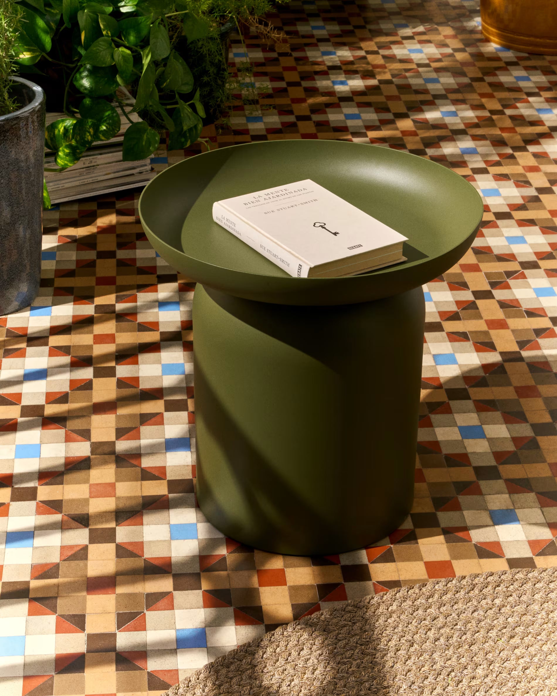 Bijzettafel ARCOLA groen