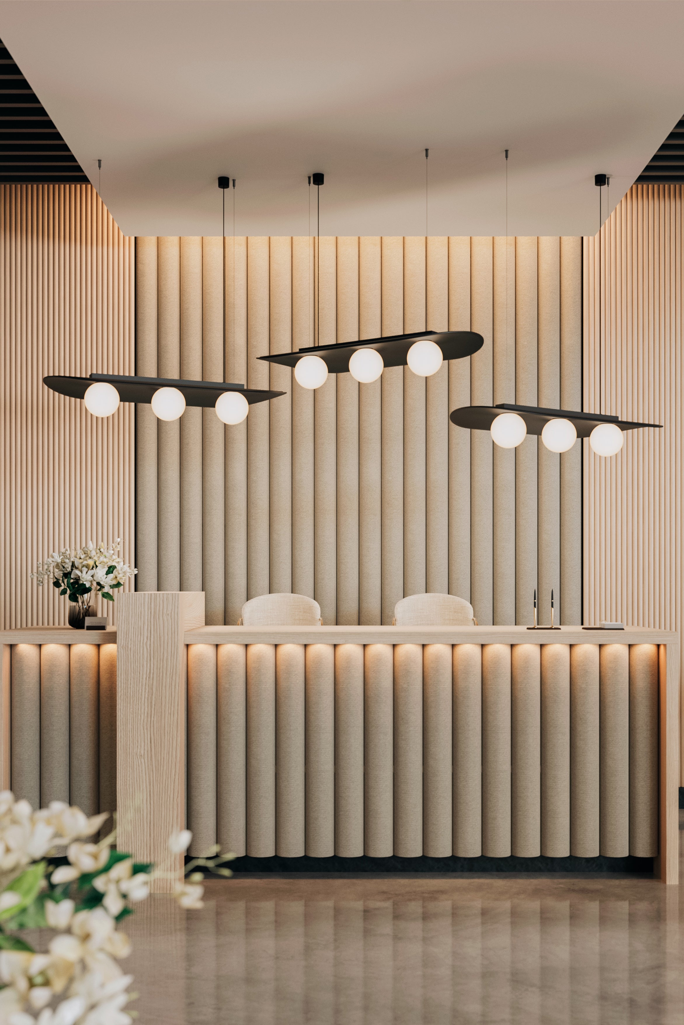 Pendelleuchte AQFELT OVALL BALL