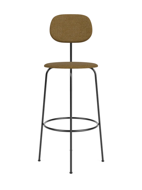 Hocker met bekleding AFTEROOM PLUS mosterdkleurig