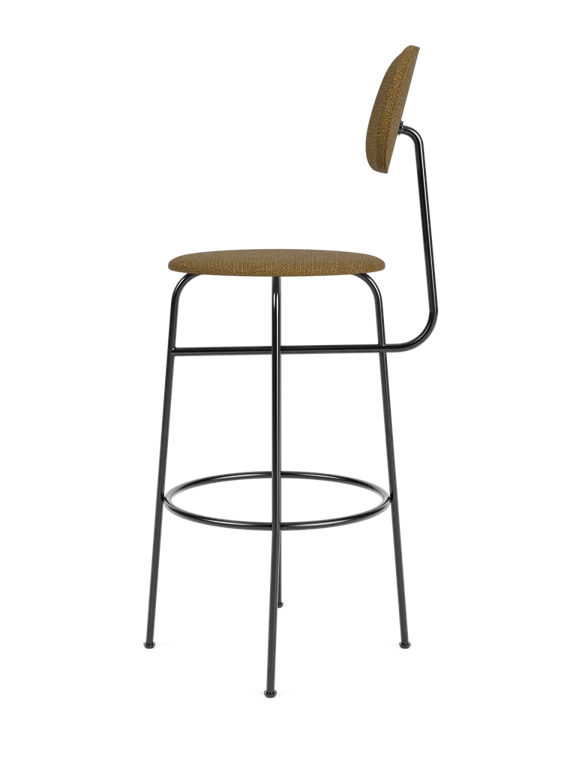 Hocker met bekleding AFTEROOM PLUS mosterdkleurig