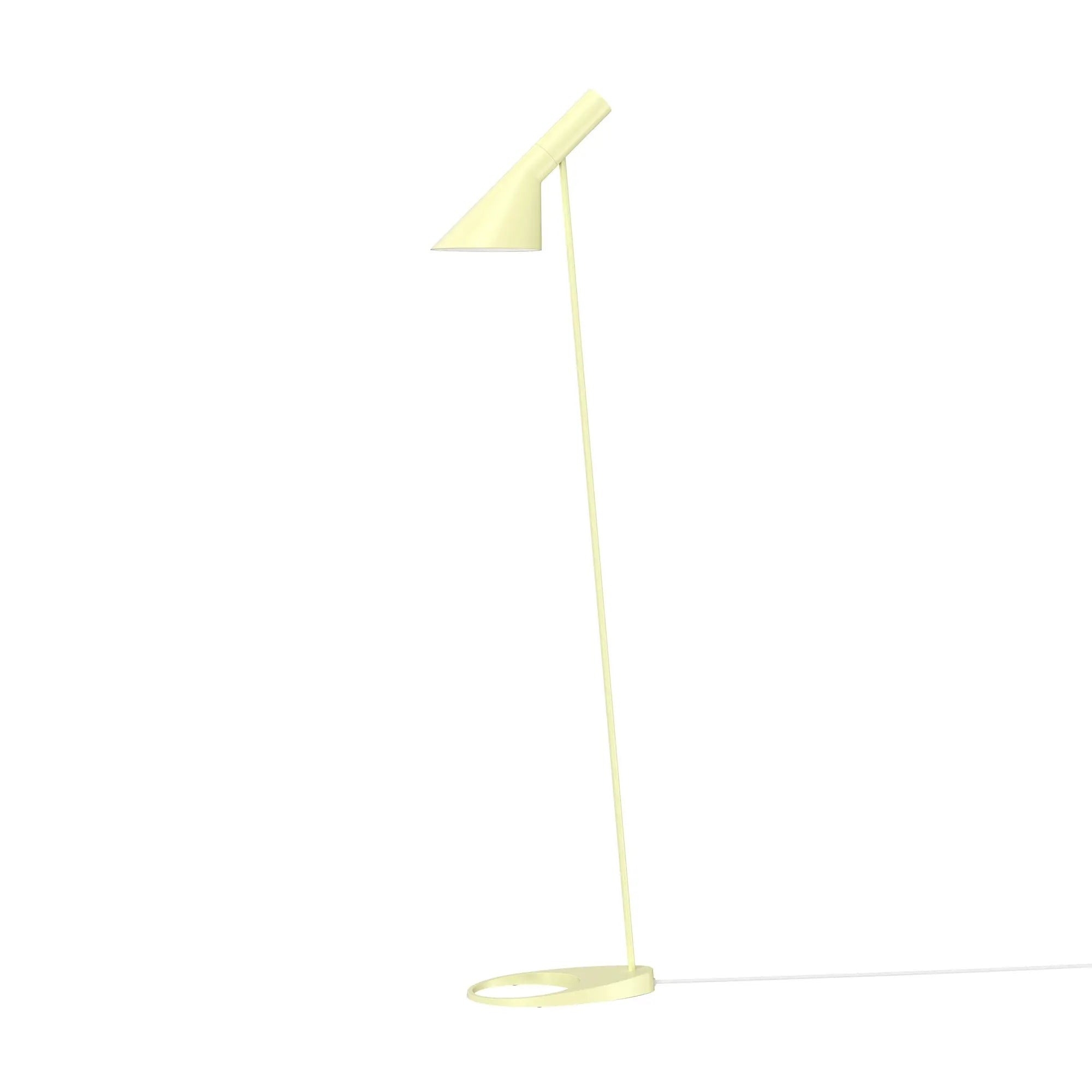 Lampa podłogowa AJ jasny żółty – styl skandynawski