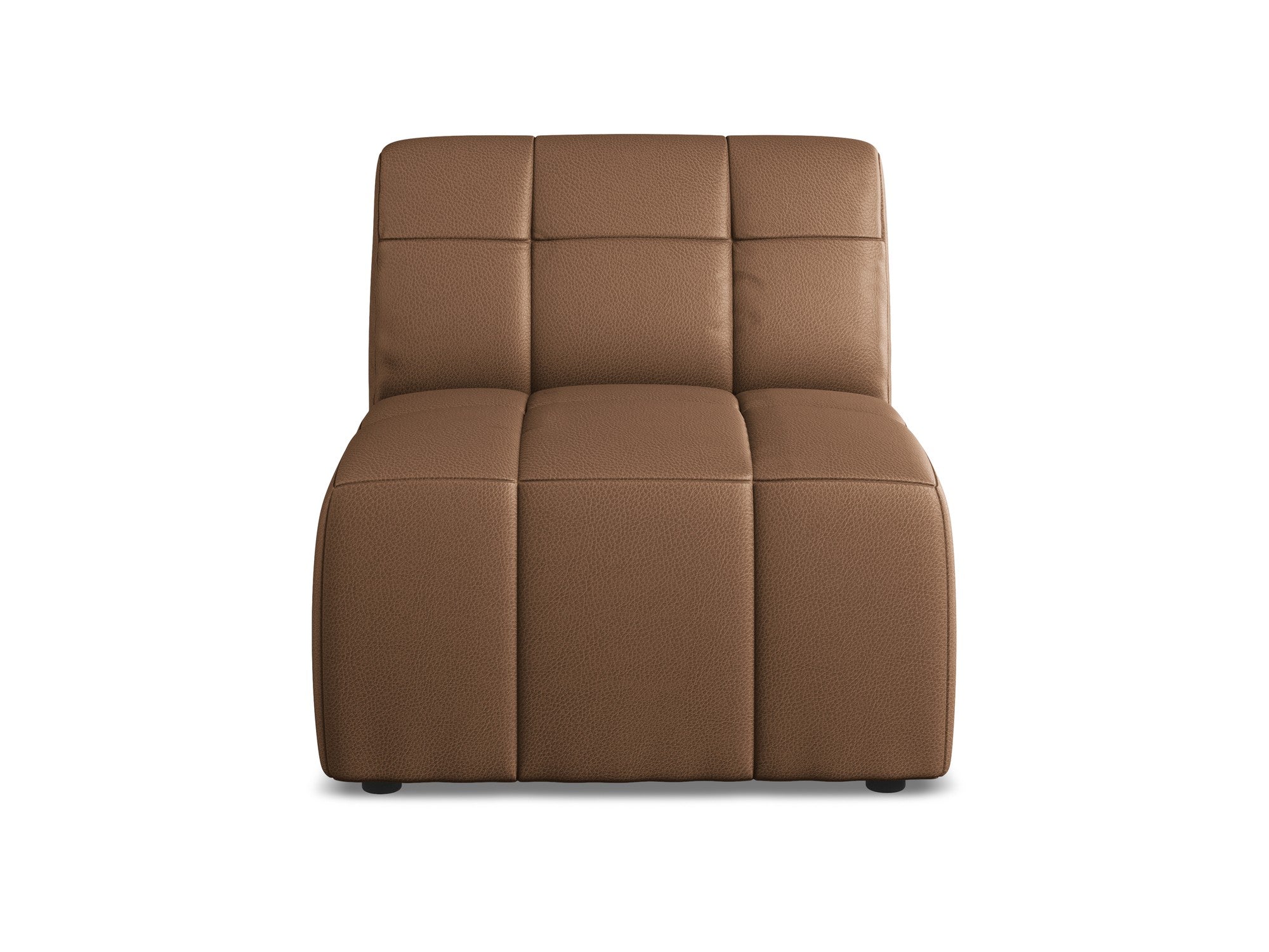 Armchair / module ALOHA chocolate eco-leather