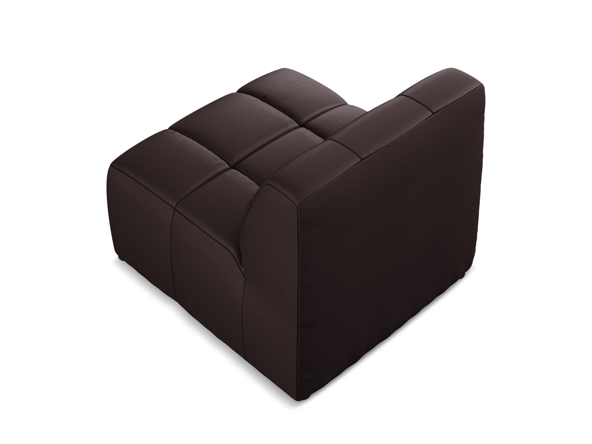 Sessel / Modul ALOHA pflaumenfarbene Kunstleder