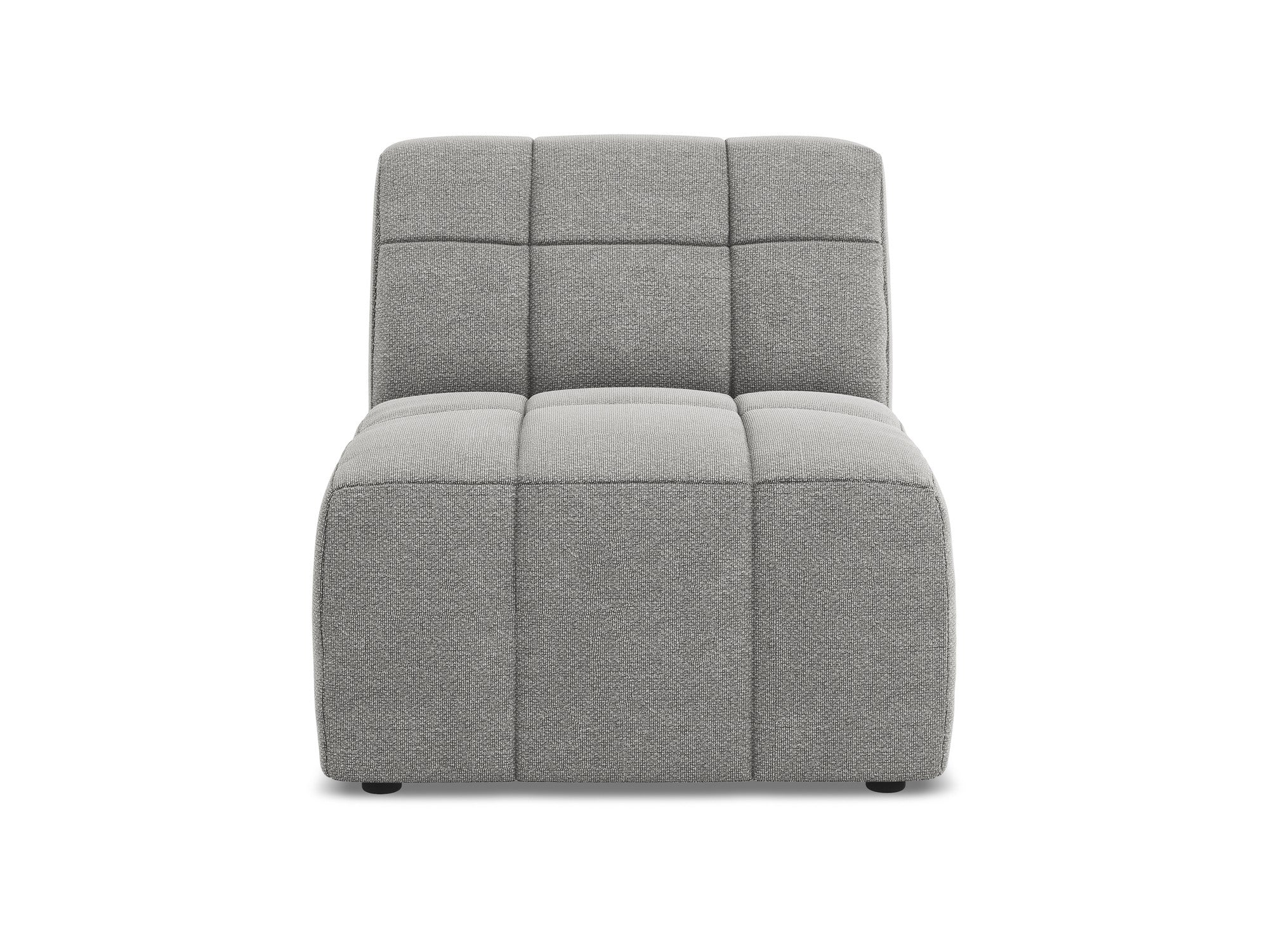 Fauteuil / module ALOHA lichtgrijze boucle