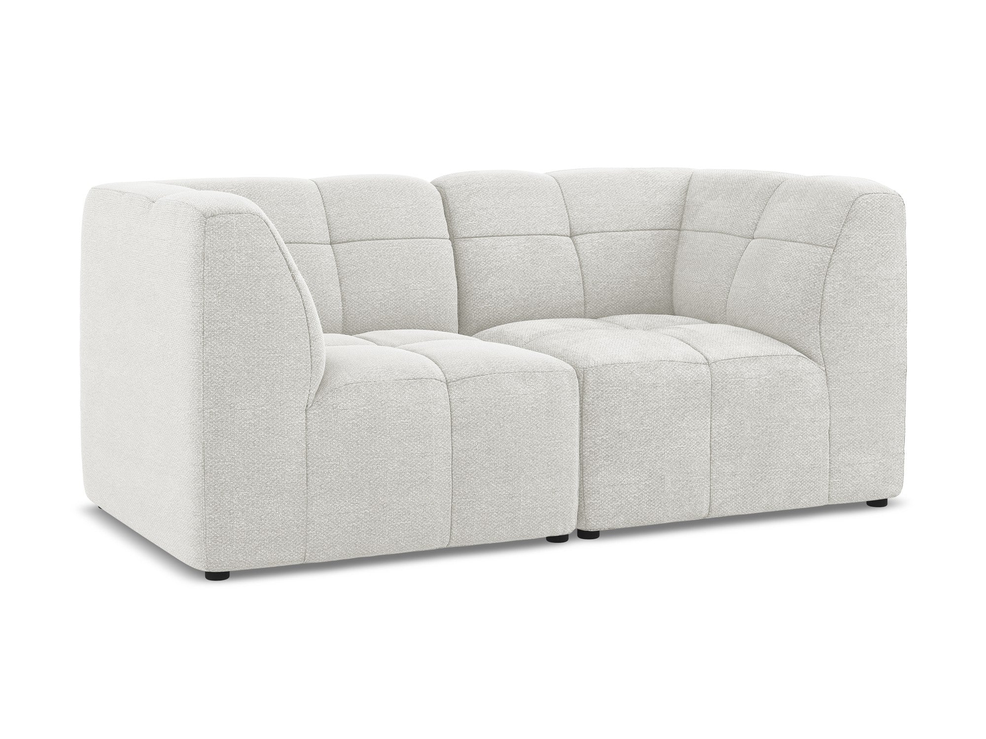 Modulaire 2-zitsbank ALOHA witte boucle