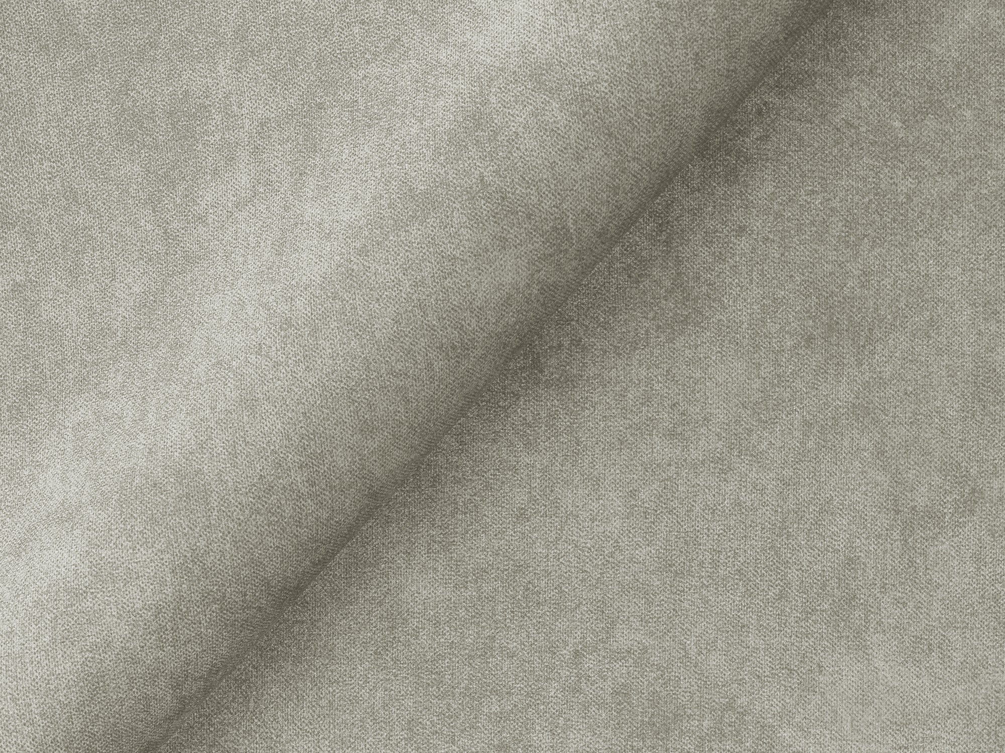 Left-facing velvet modular sofa for 2 people ALOHA light gray