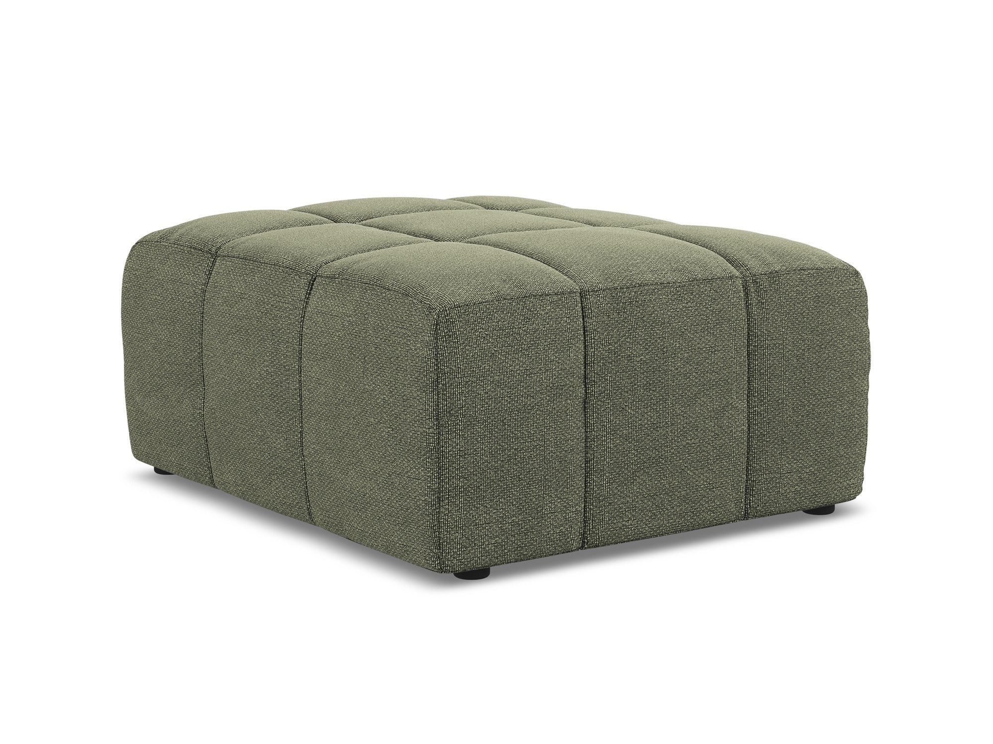 Hocker / Modul ALOHA olivgrüner Boucle