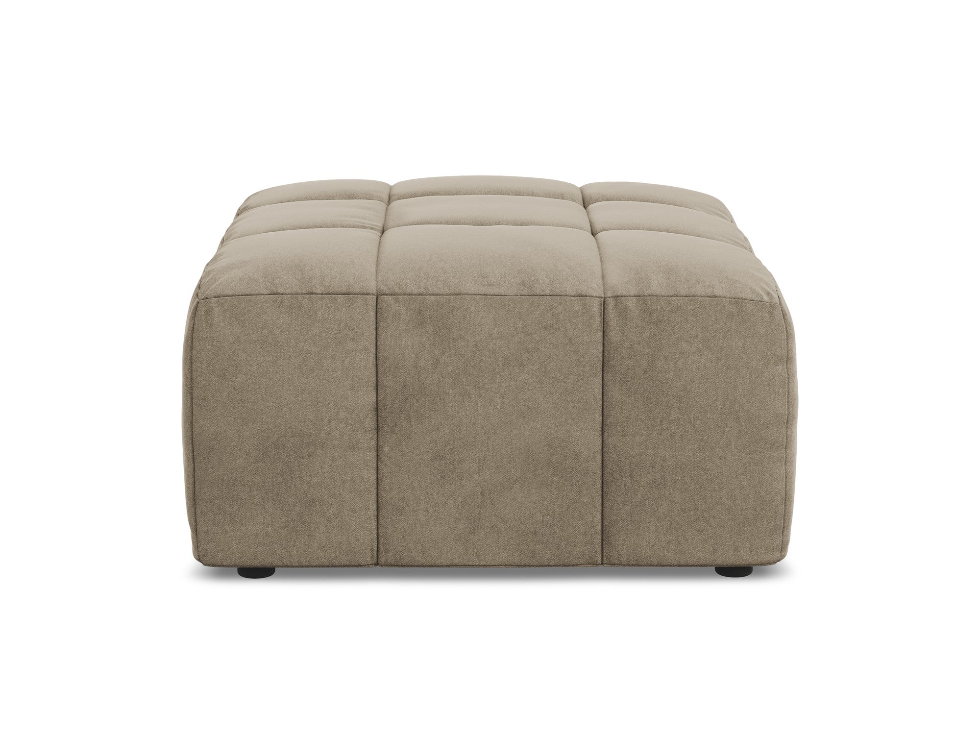 Puf / modulaire fluwelen ALOHA beige