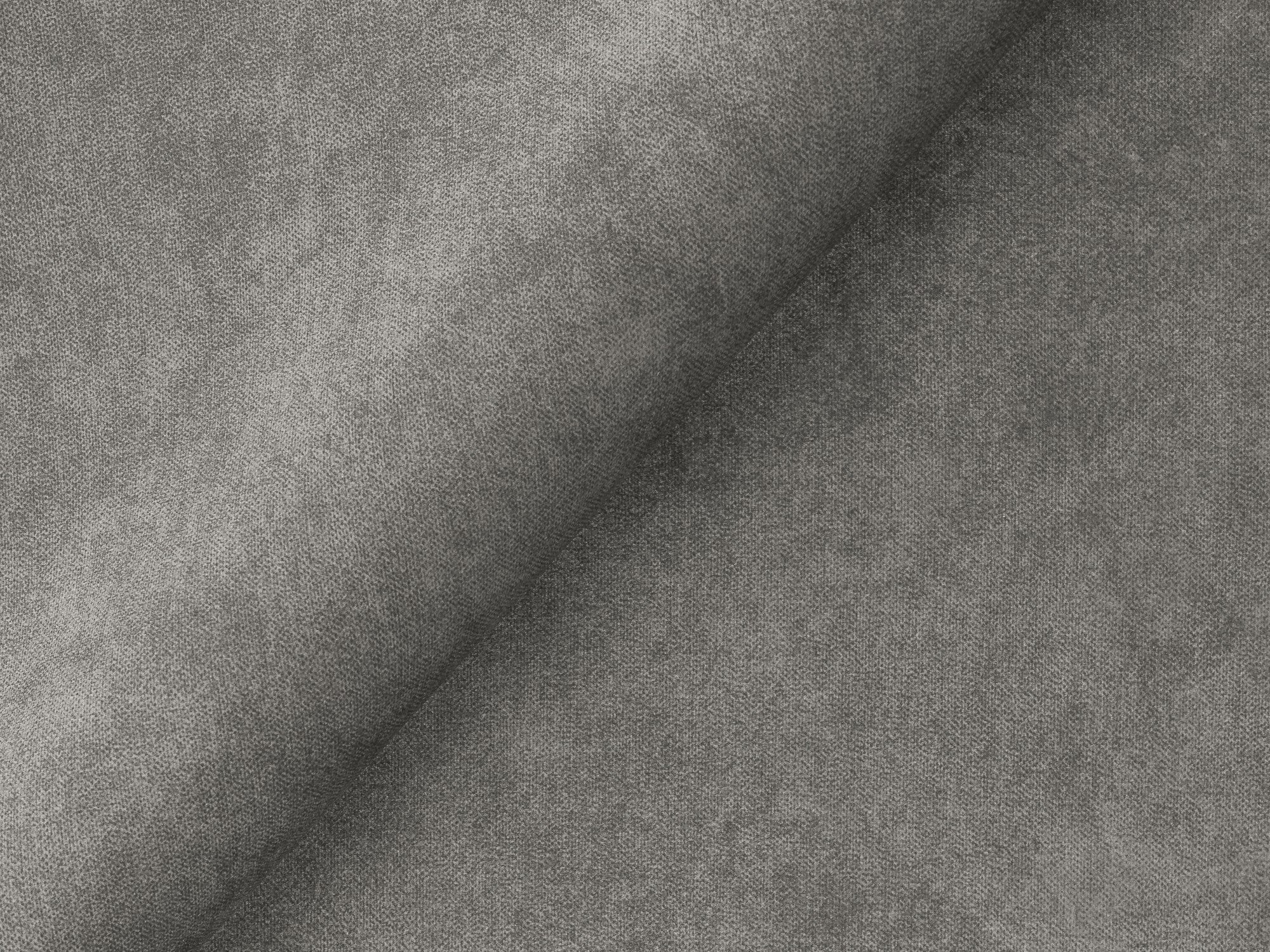 Modularer Samt-Ecksofa rechtsseitig für 2 Personen ALOHA grau