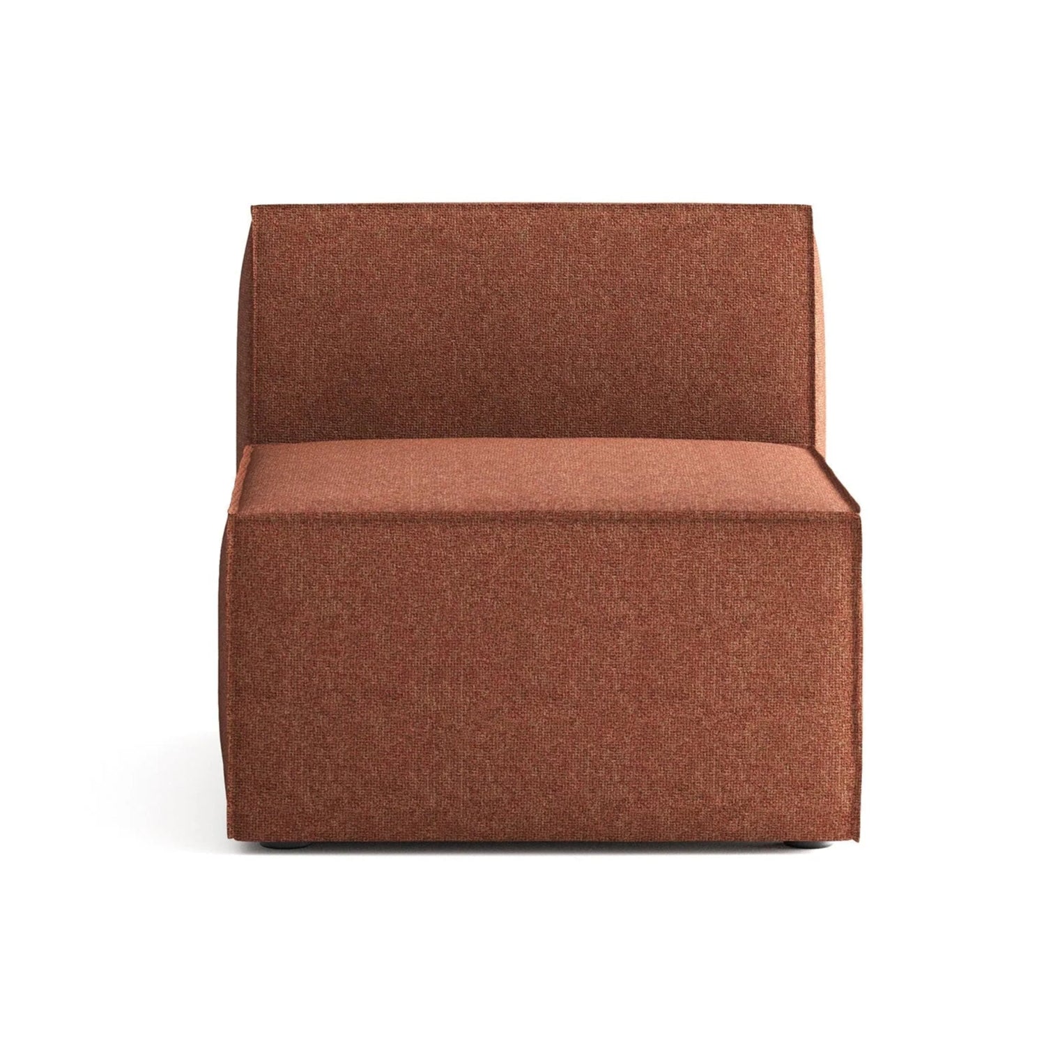 Modulaire bank ANDO - middenmodule roestkleurig