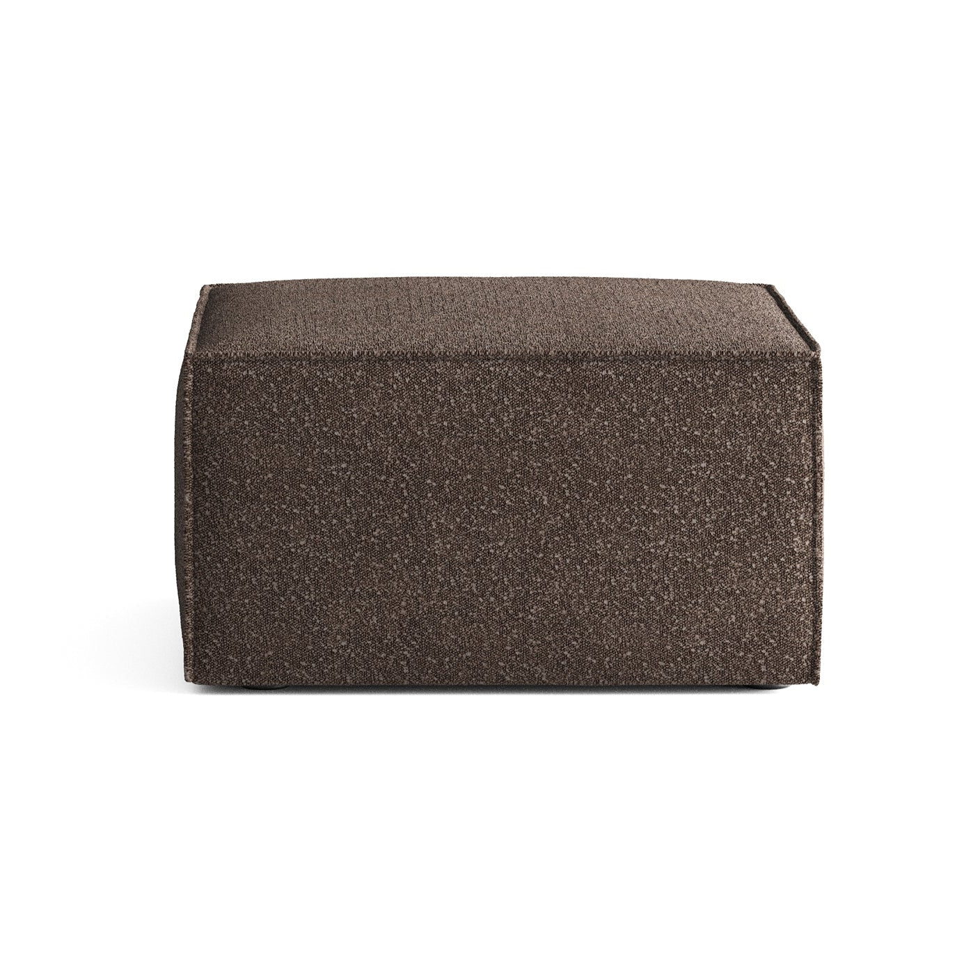 Modulaire bank ANDO - bruine boucle poef