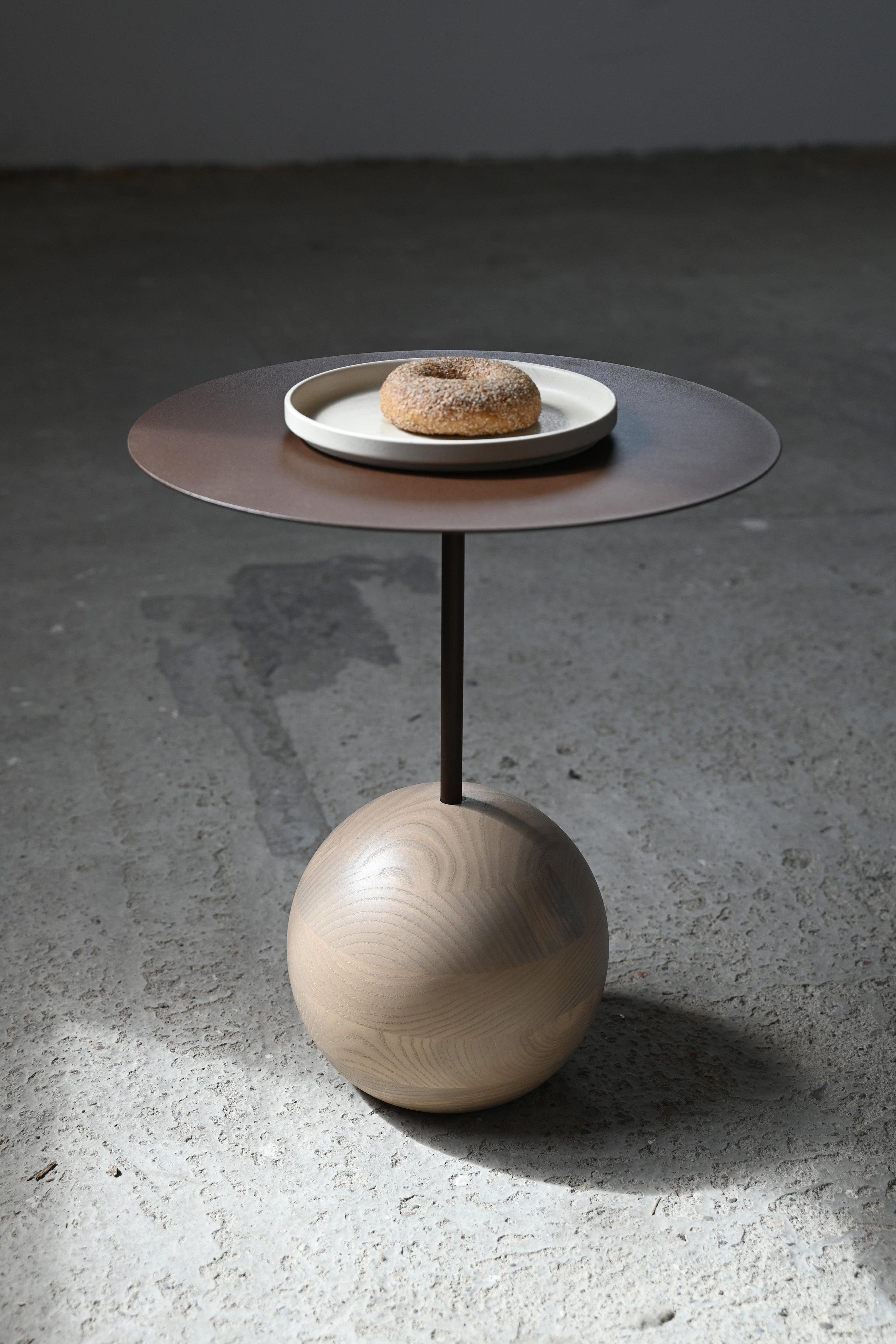 Koffietafel AN SU hout en staal