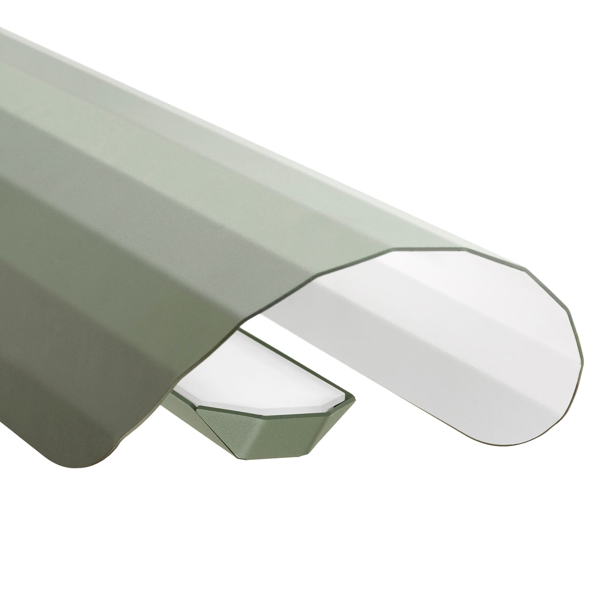 APOLIN Sage Green Linear Pendant Lamp