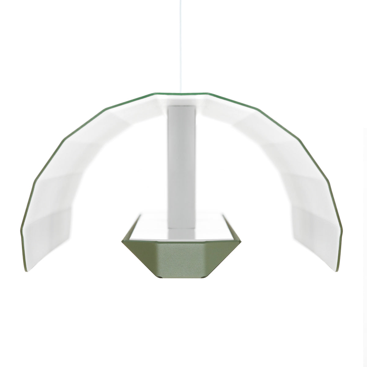 APOLIN Sage Green Linear Pendant Lamp