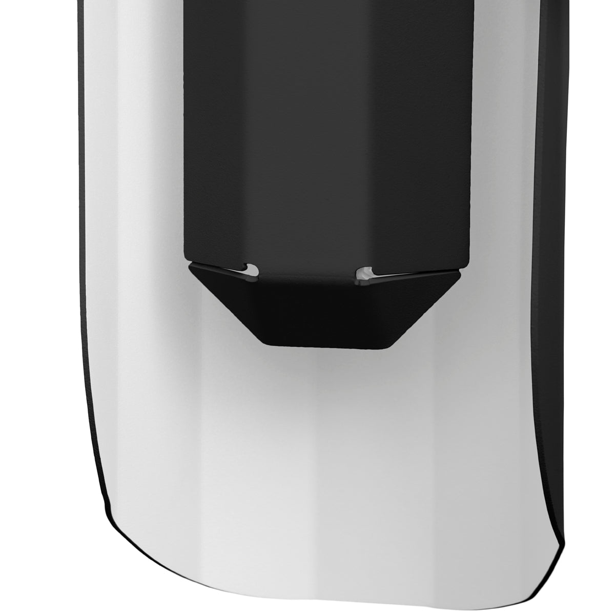 APOLIN black wall lamp with white