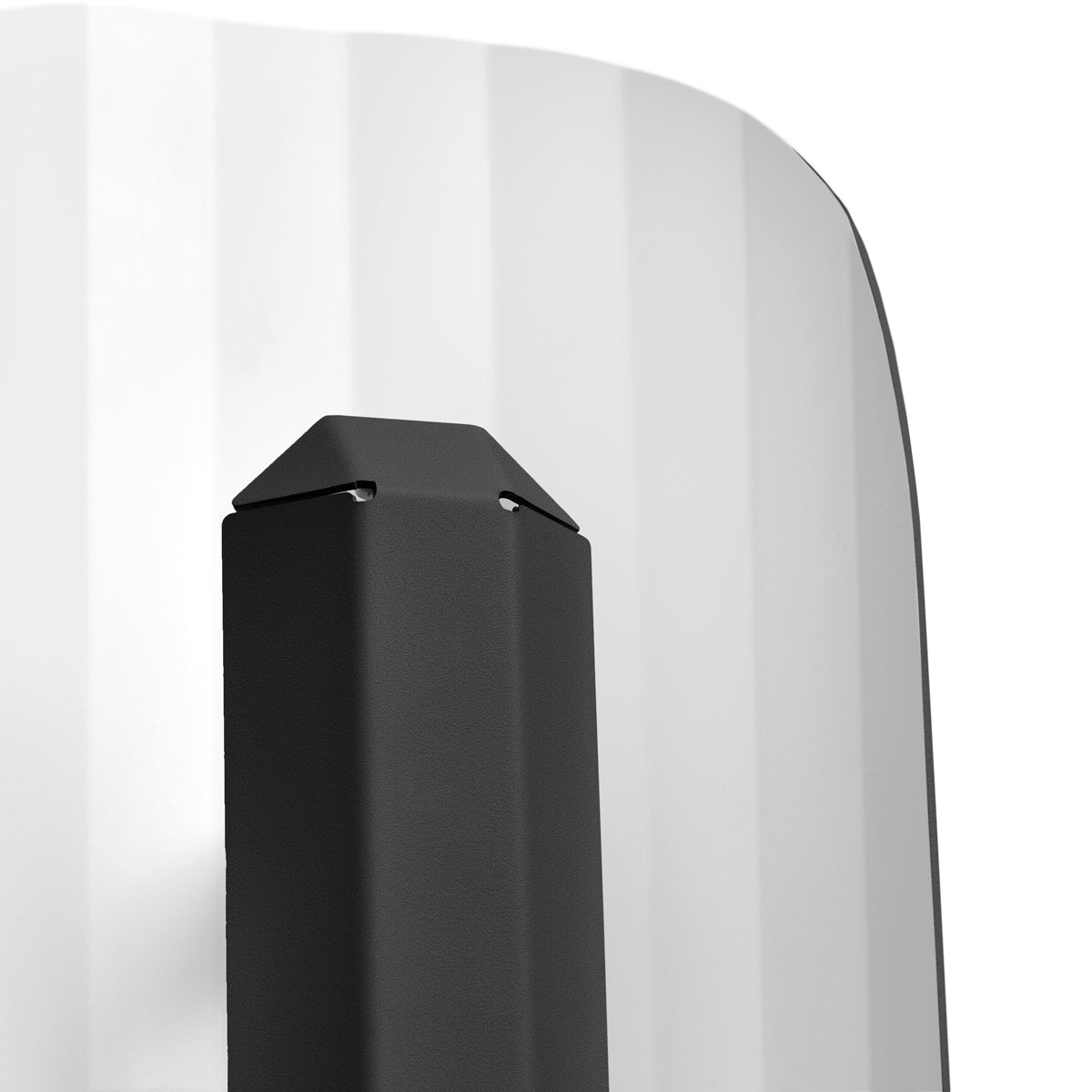 APOLIN black wall lamp with white