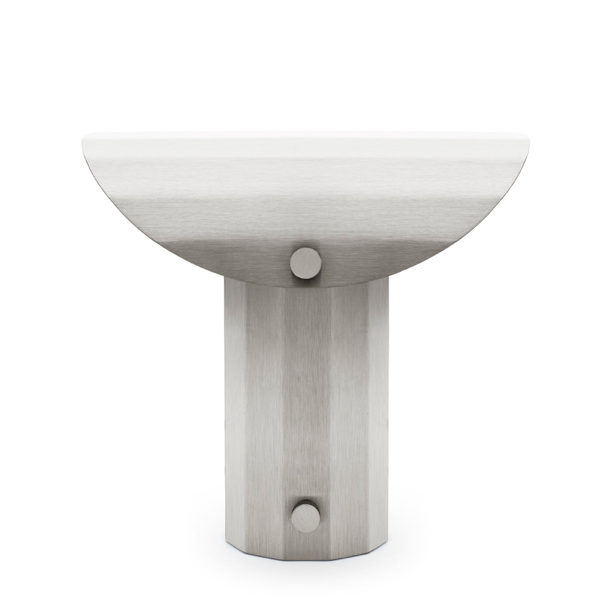 Tafellamp APOLIN geborsteld staal