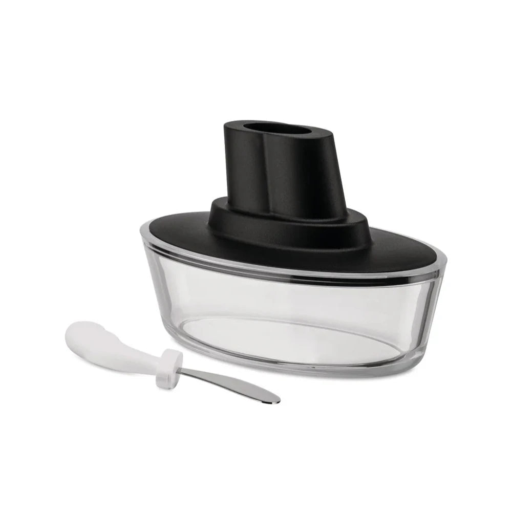 Boterdoos SHIP SHAPE zwart